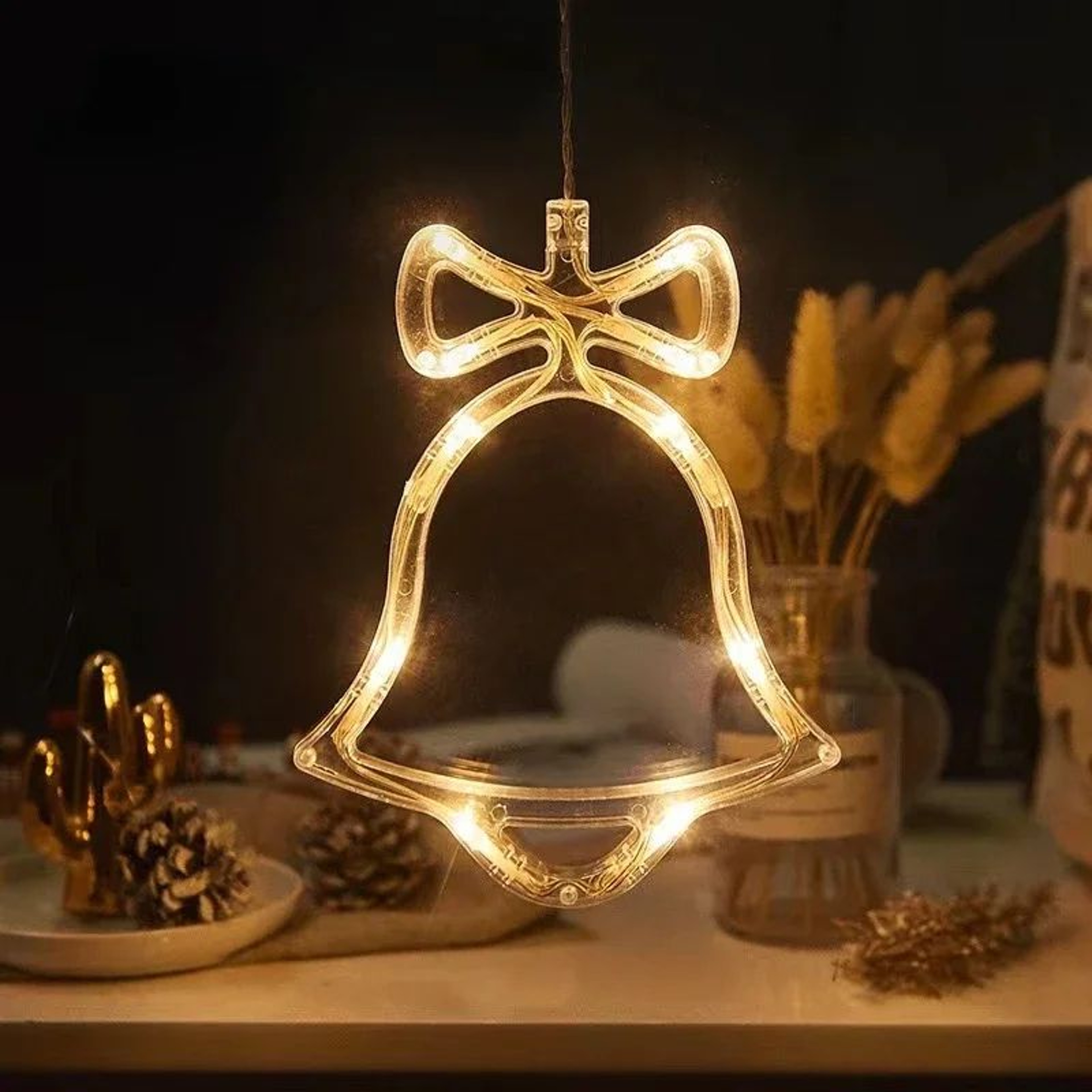 Christmas LED Suction Cup Window Lights Holiday Decorations 10