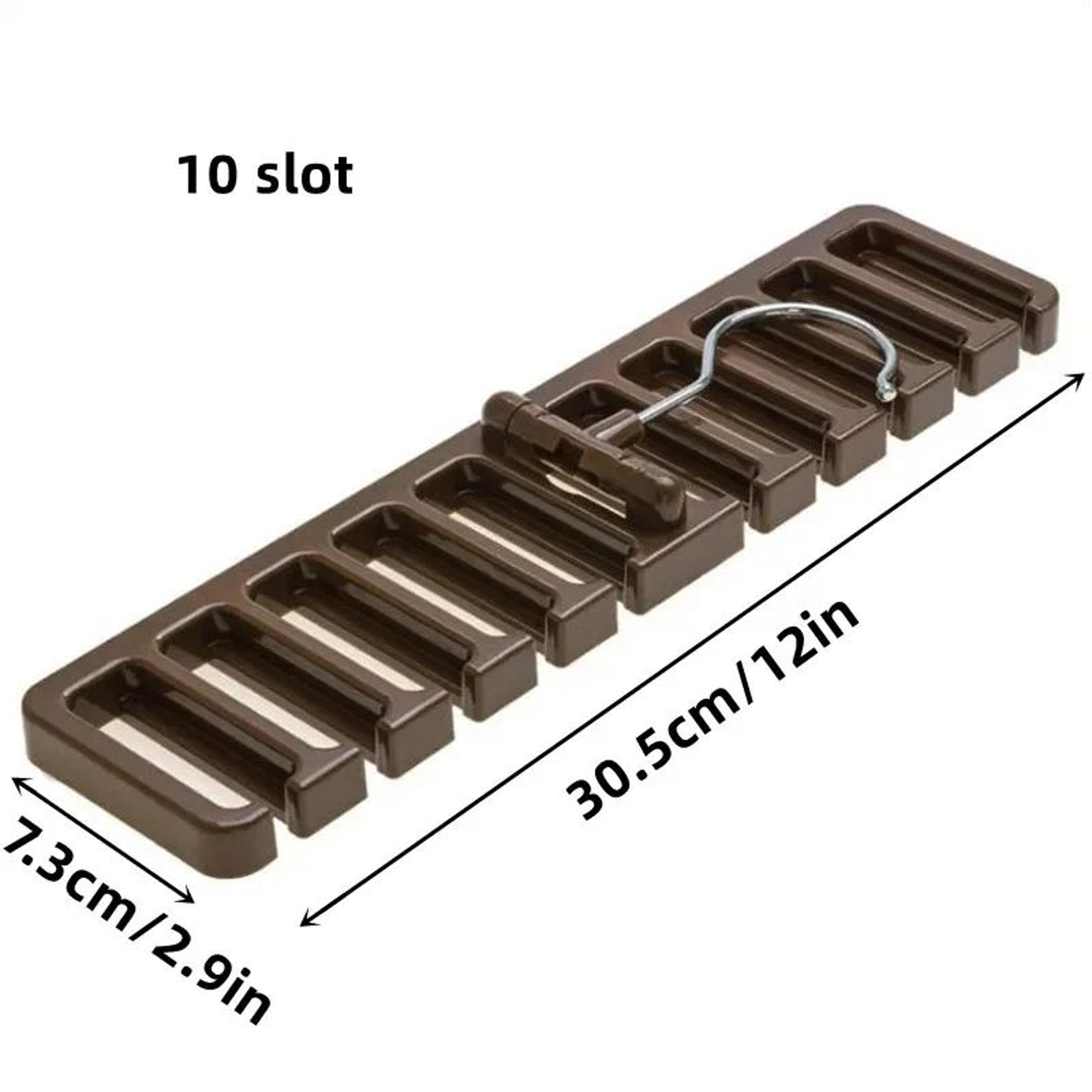 360 Rotating Belt Hanger And Tie Organizer For SpaceSaving Closet Storage 5