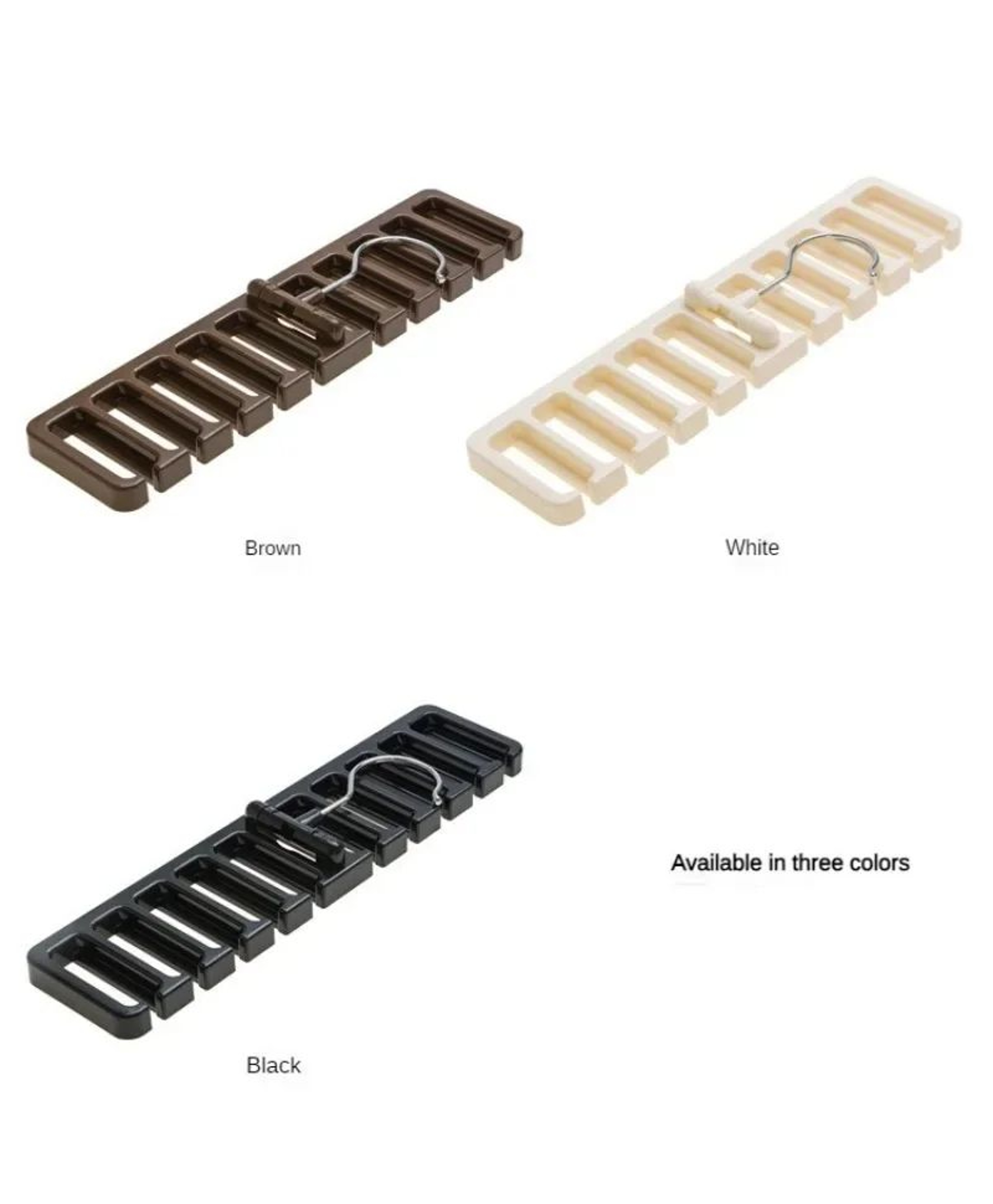 360 Rotating Belt Hanger And Tie Organizer For SpaceSaving Closet Storage 4