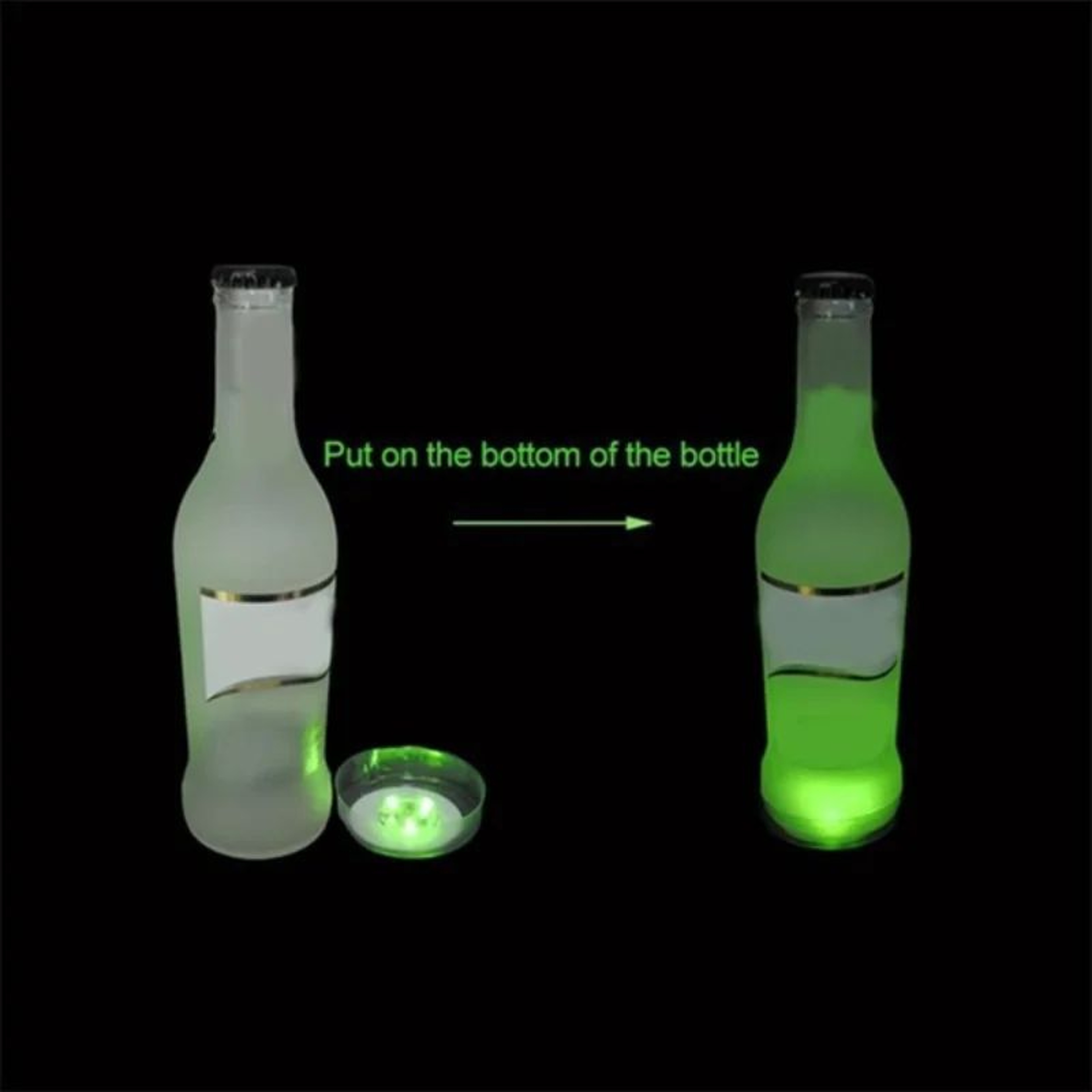 LED Coaster Lights For Bottles And Drinks 51030PCS Party Bar Decor 4
