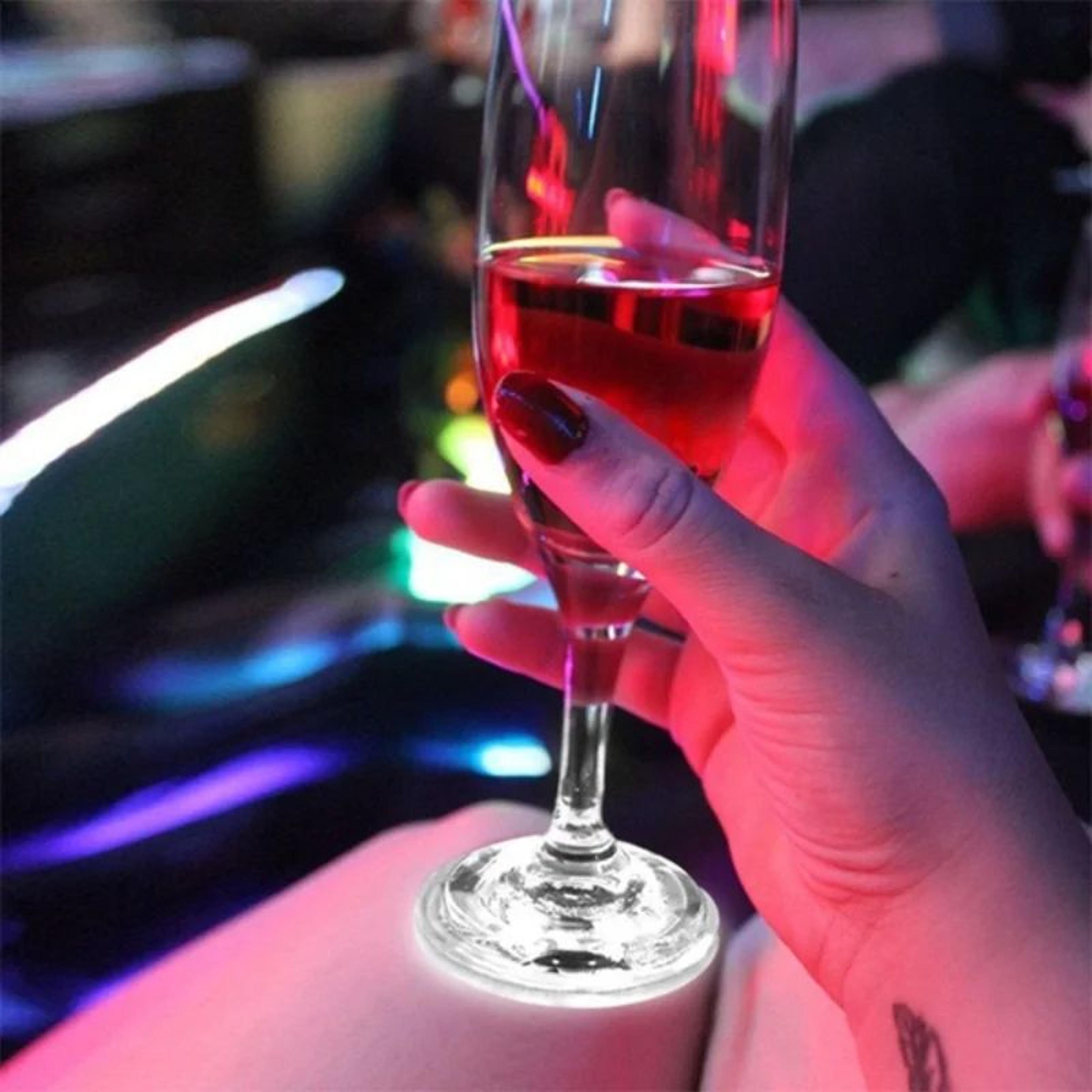 LED Coaster Lights For Bottles And Drinks 51030PCS Party Bar Decor 2