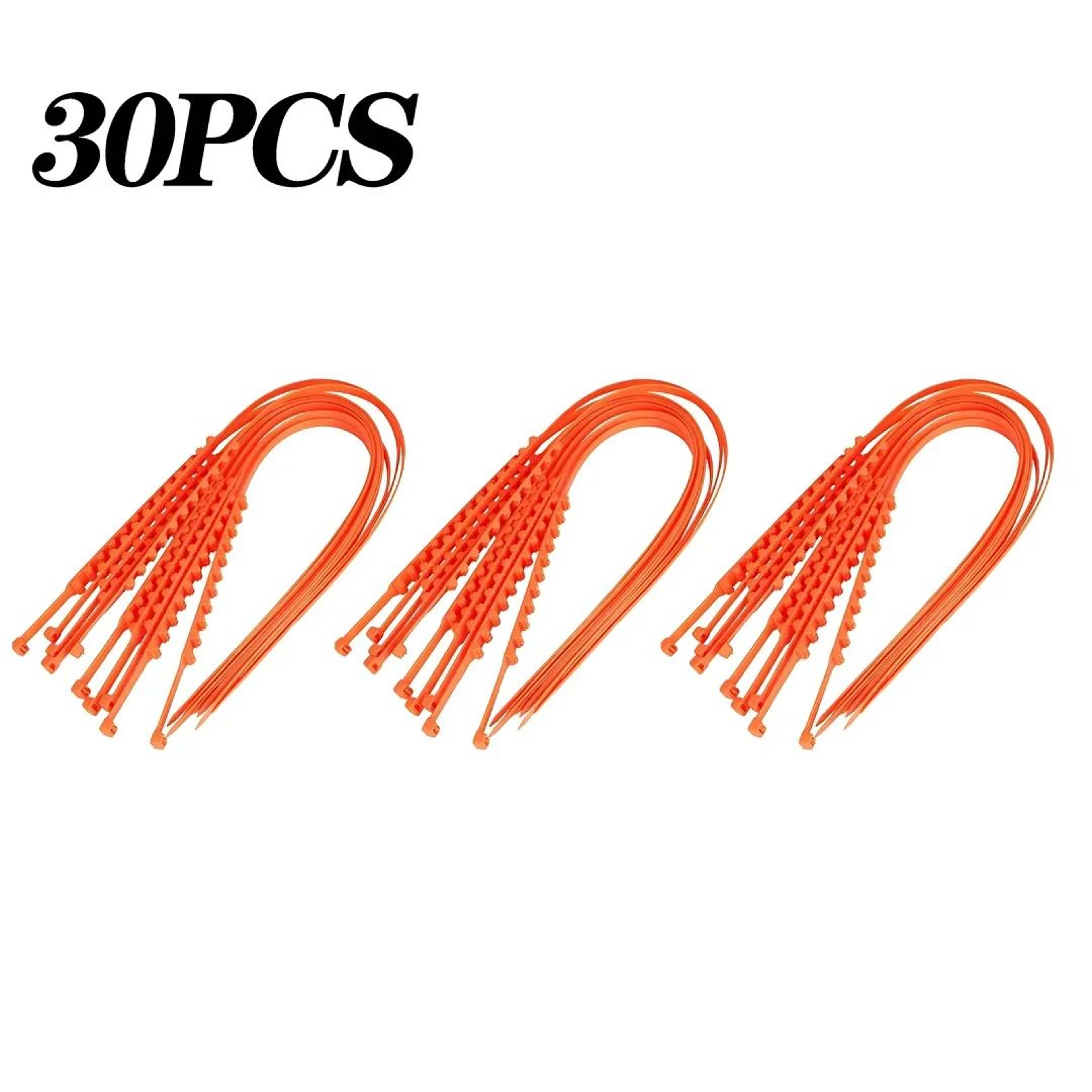 Universal Emergency Snow Tire Chains AntiSkid Traction Straps 140PCS 8