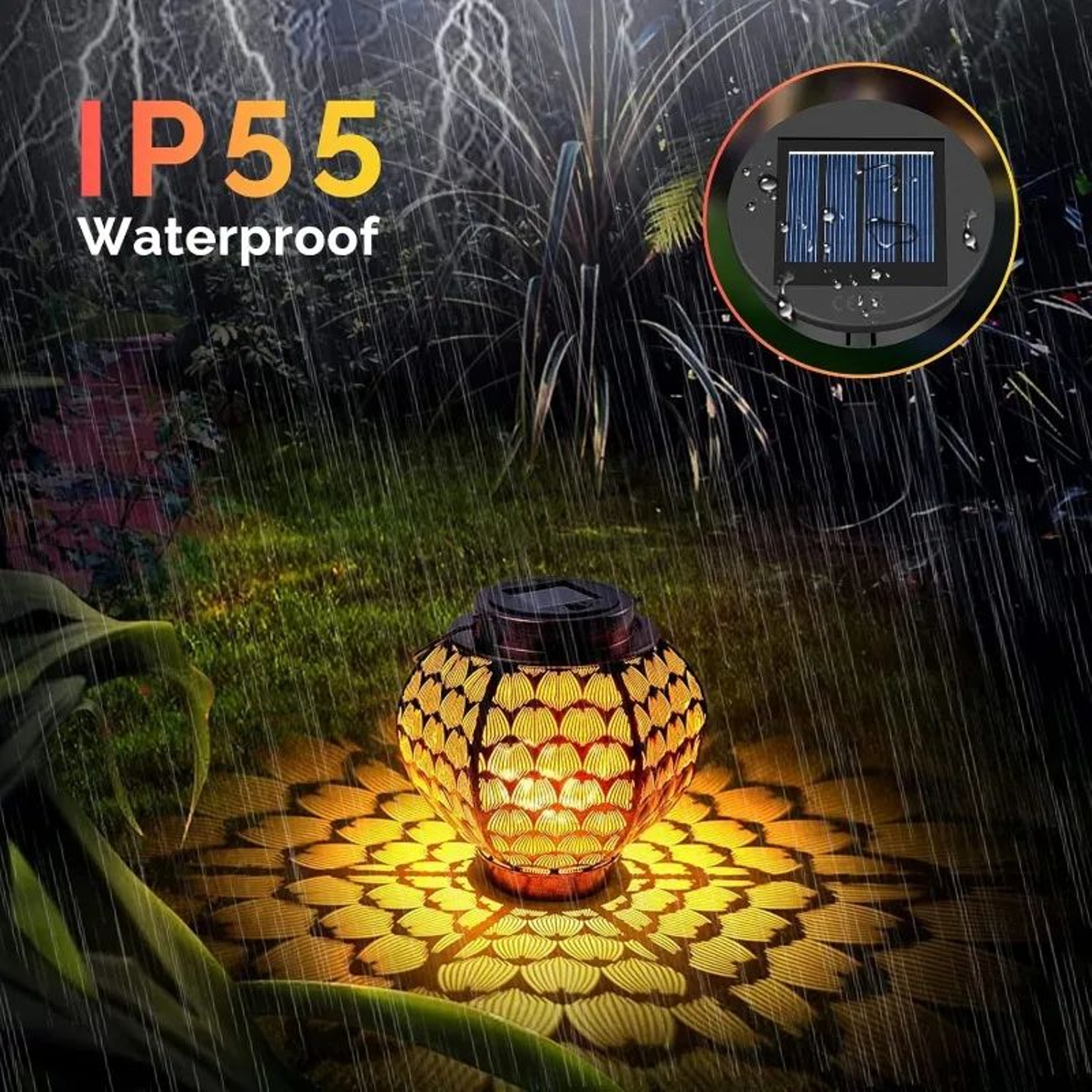 120PCS Solar Projection Lamp Replacement Pattern Covers Waterproof Decorative Shades 1