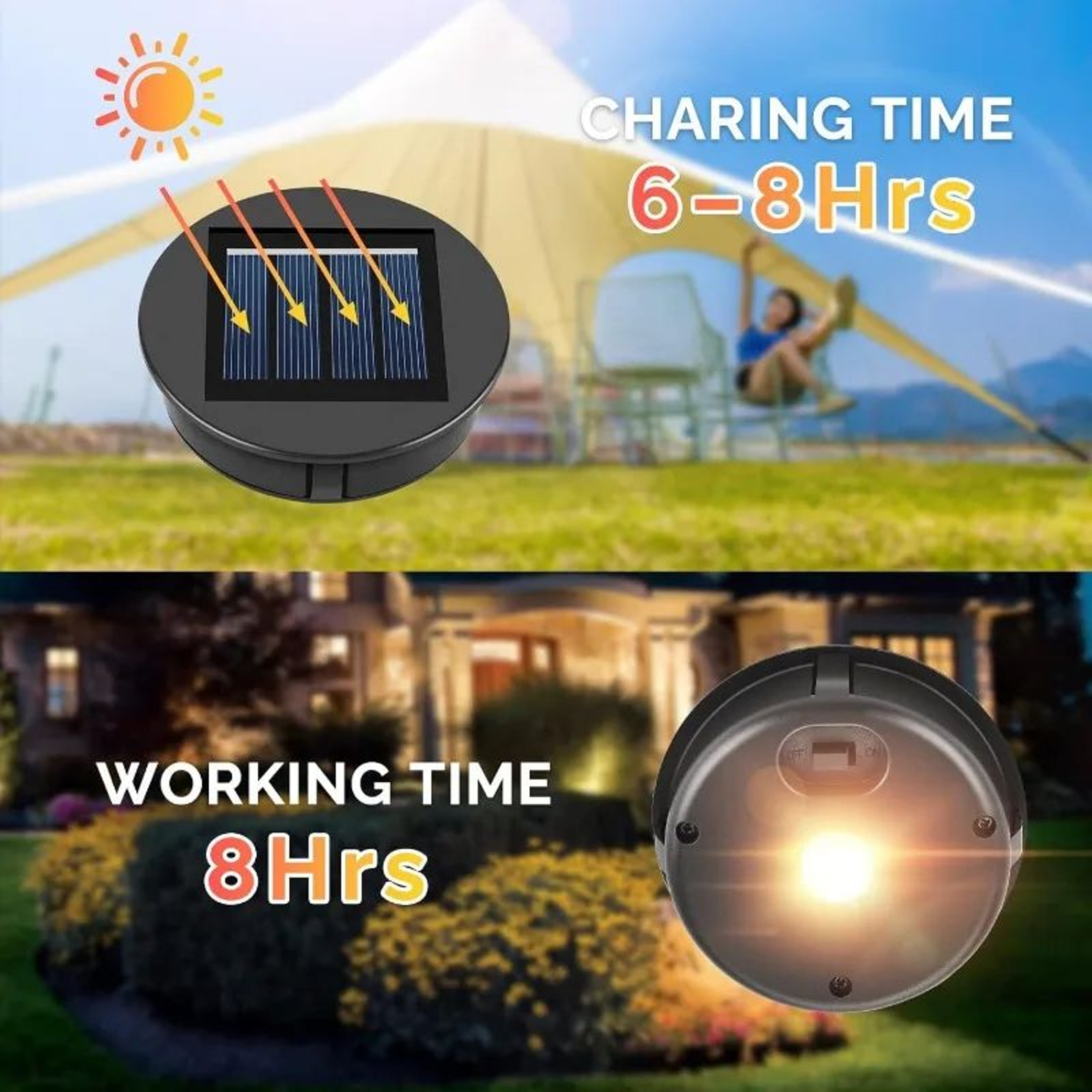 120PCS Solar Projection Lamp Replacement Pattern Covers Waterproof Decorative Shades 3