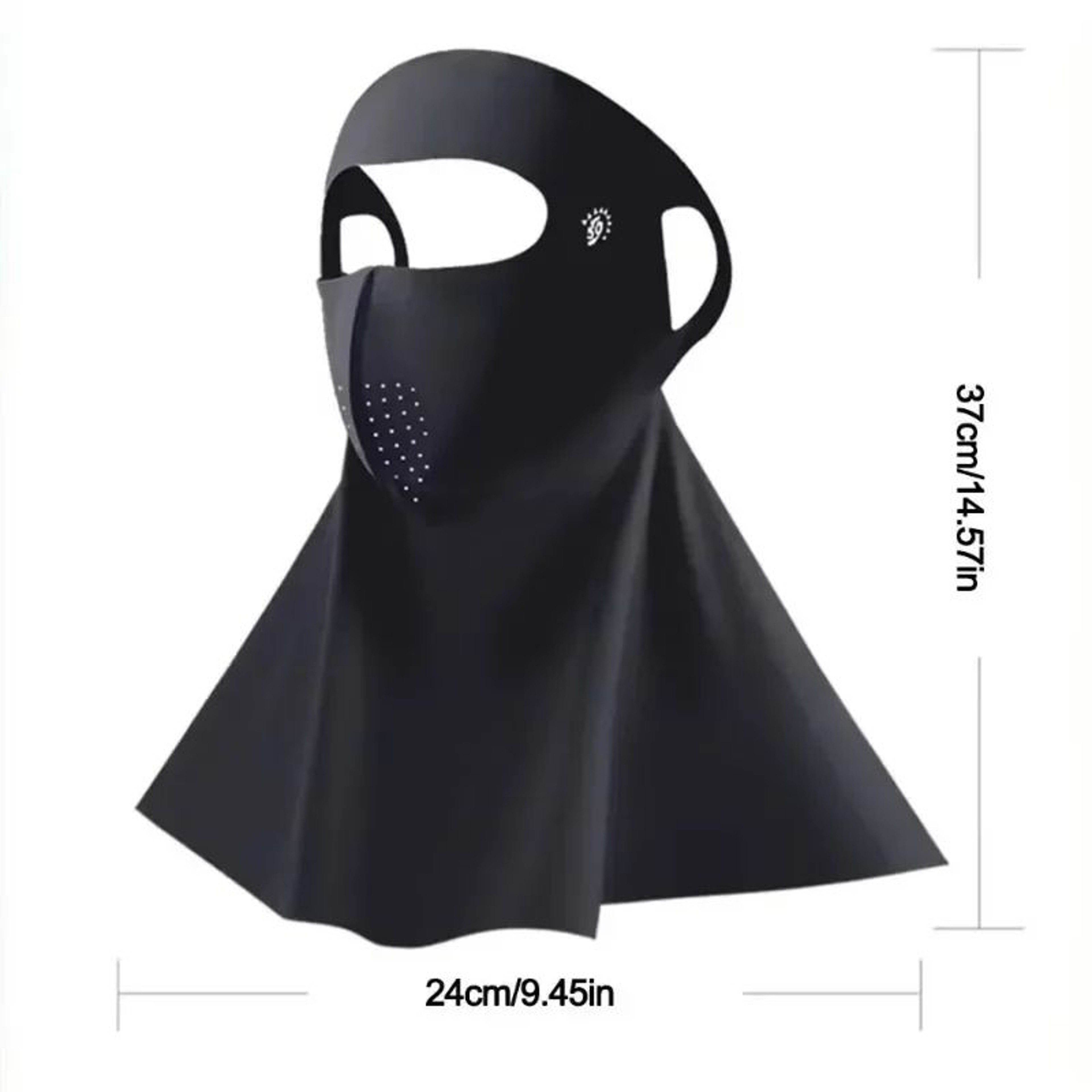 Womens UV Protection Sun Hat With Face Cover And Neck Flap 10