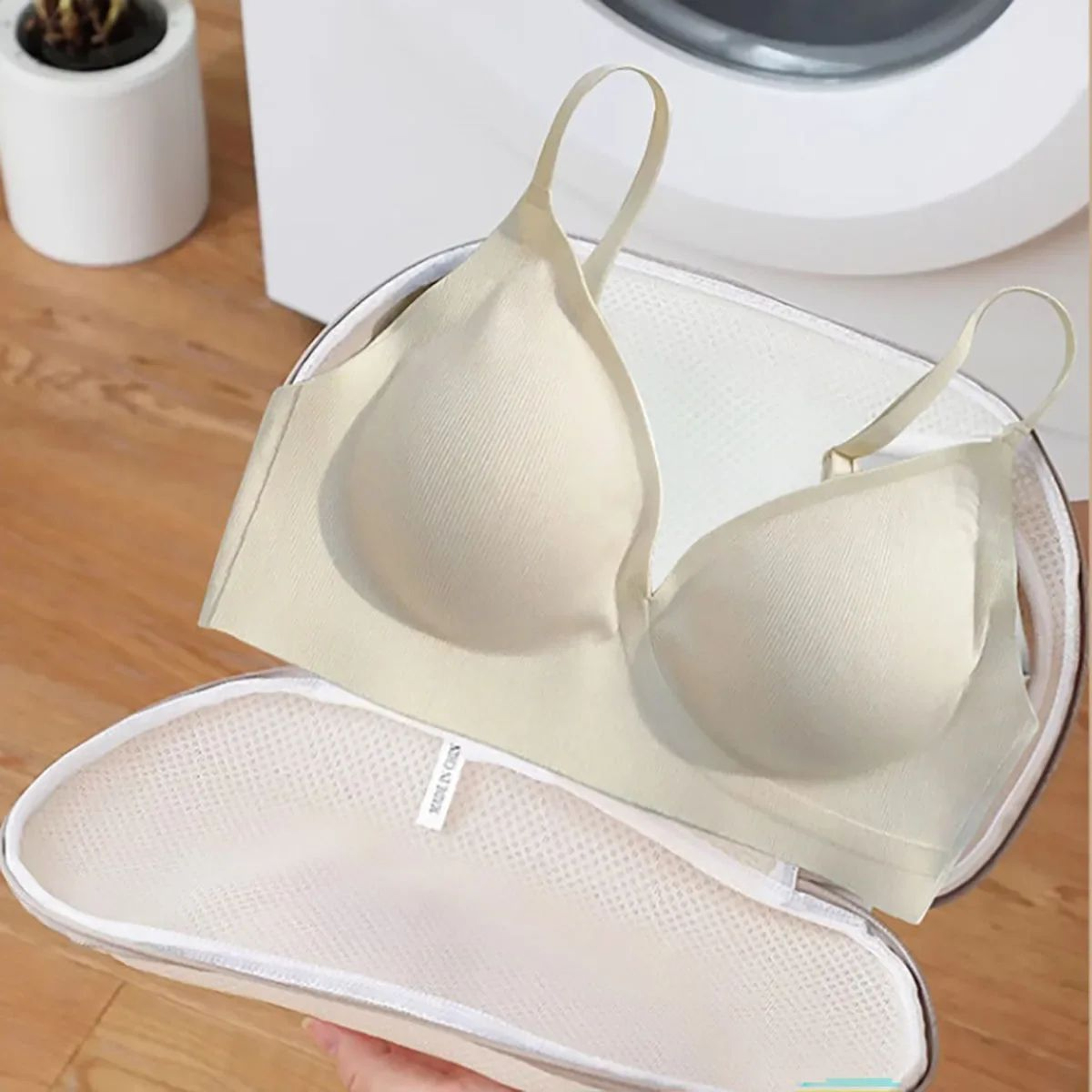 Protective Bra Mesh Laundry Bag With Zipper For Delicates 1