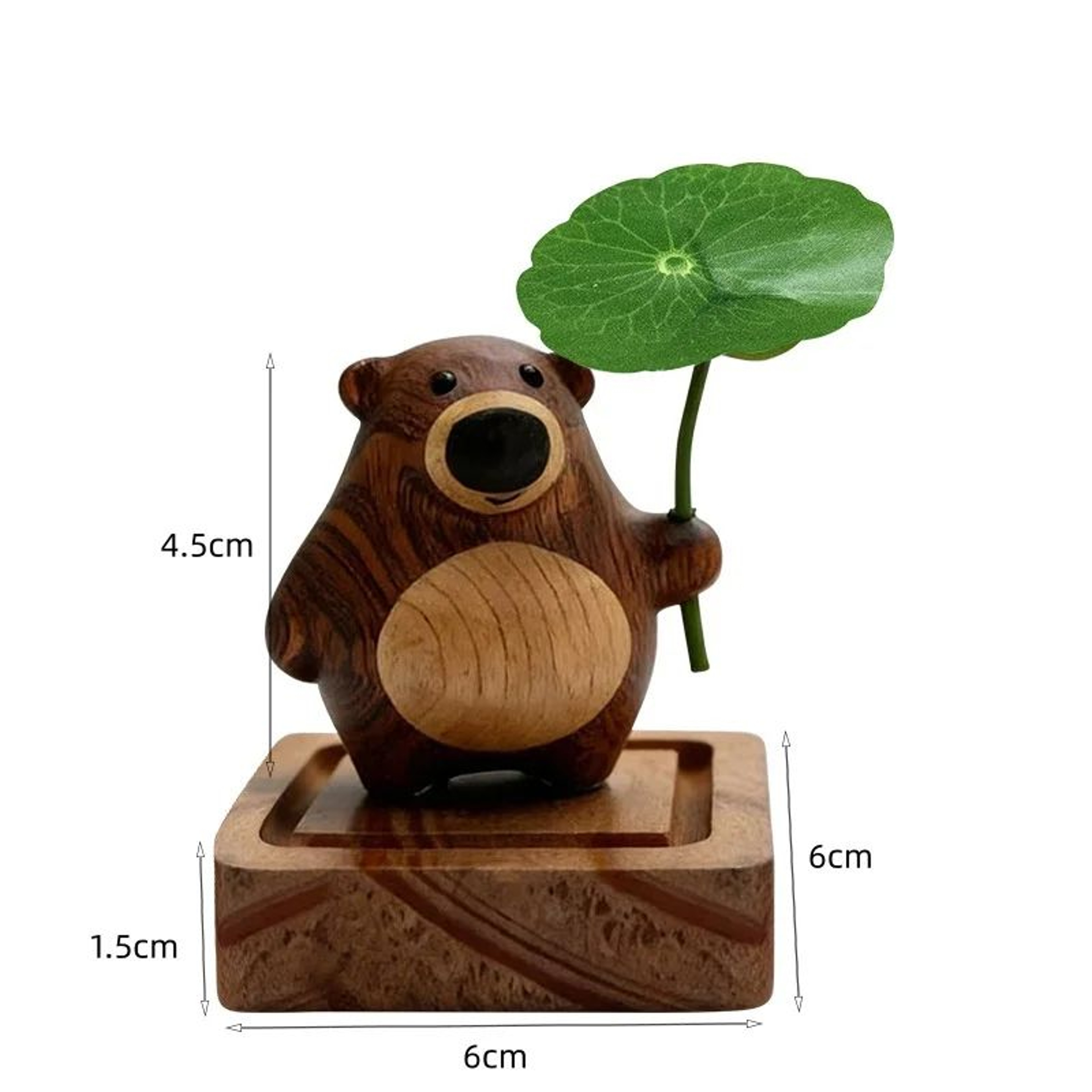 Cute Bear Wooden Essential Oil Aroma Diffuser 1