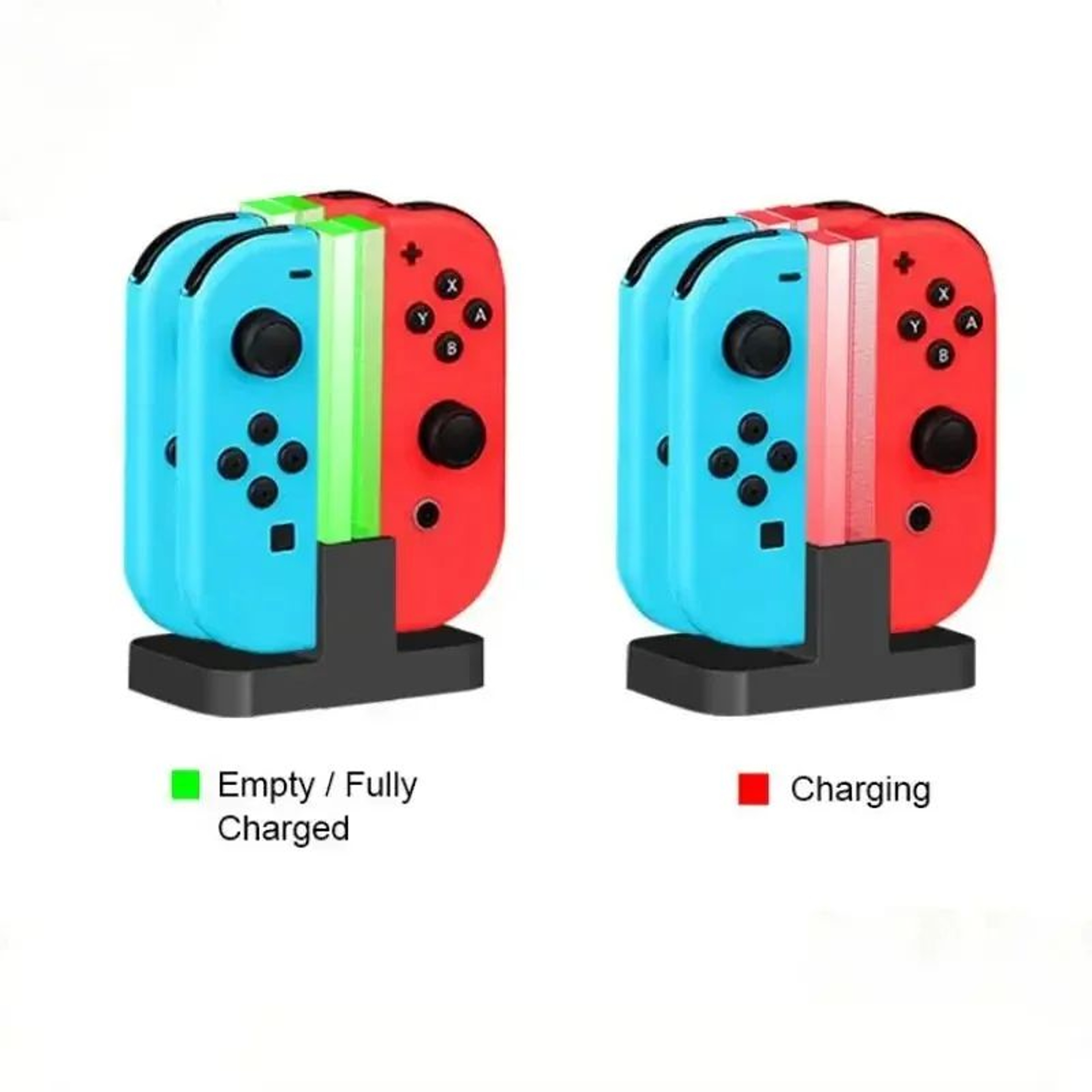 4in1 JoyCon Charging Dock With LED Indicators For Nintendo Switch 1