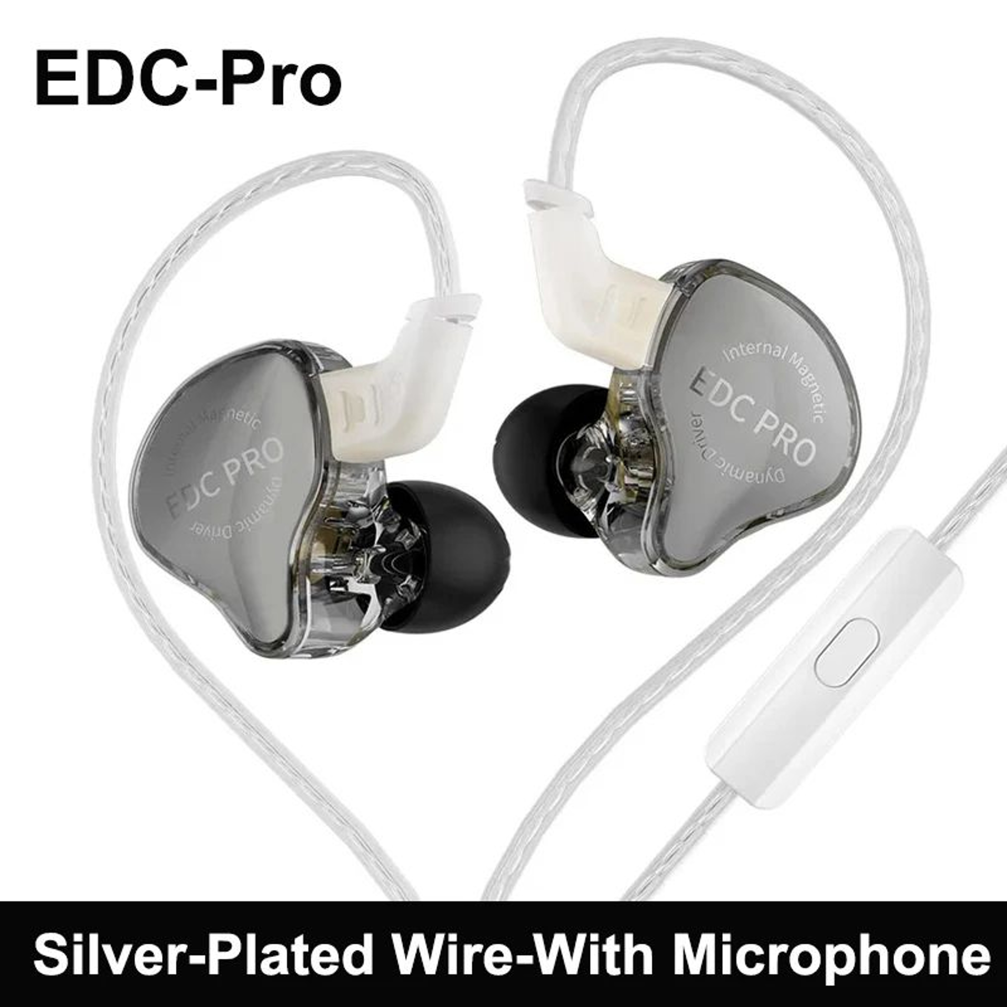 KZ EDC Pro HiFi Wired InEar Monitor Earbuds With Dynamic Driver 8