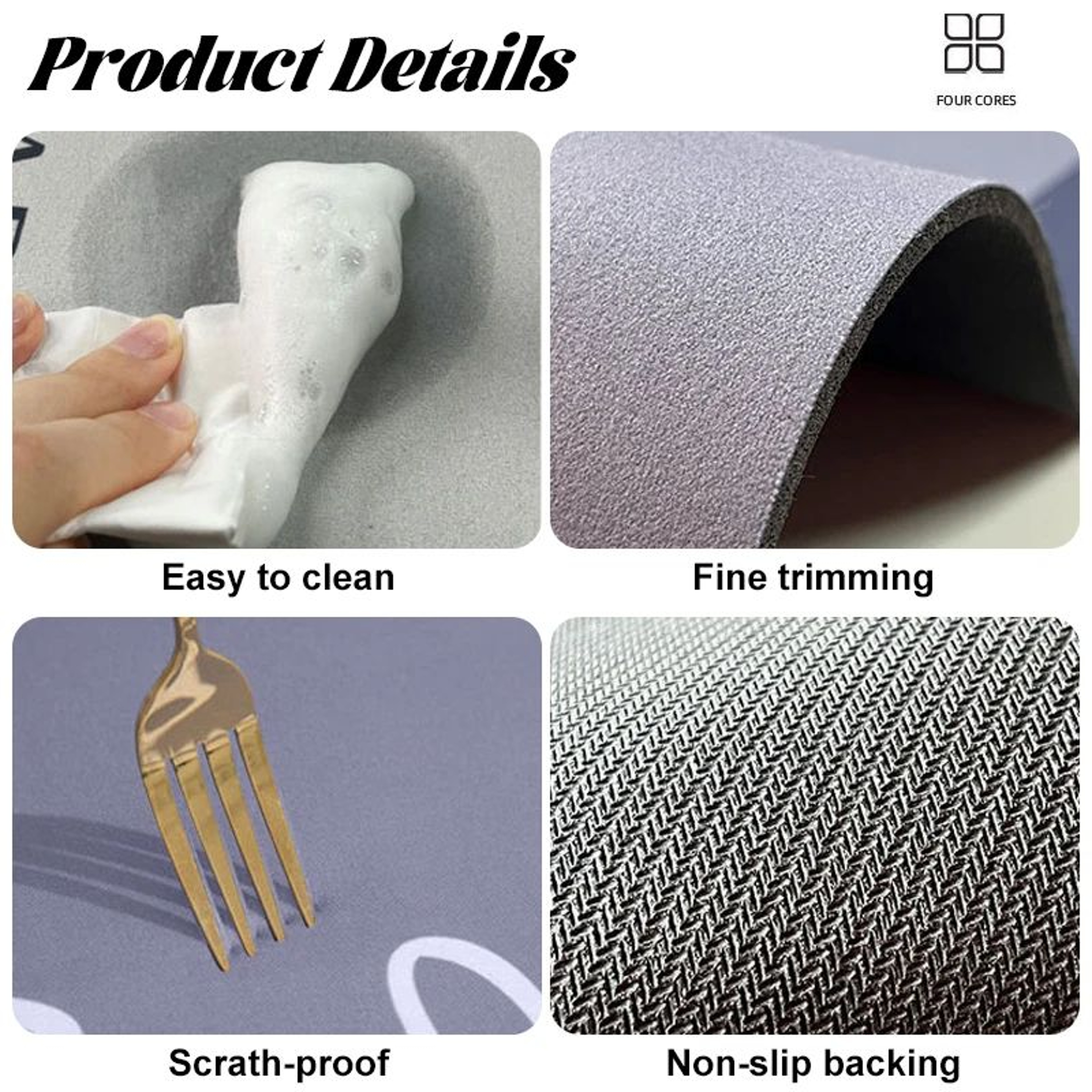 Soft Diatomaceous Earth Bath Mat Fast Drying Non Slip Absorbent Floor Mat 2
