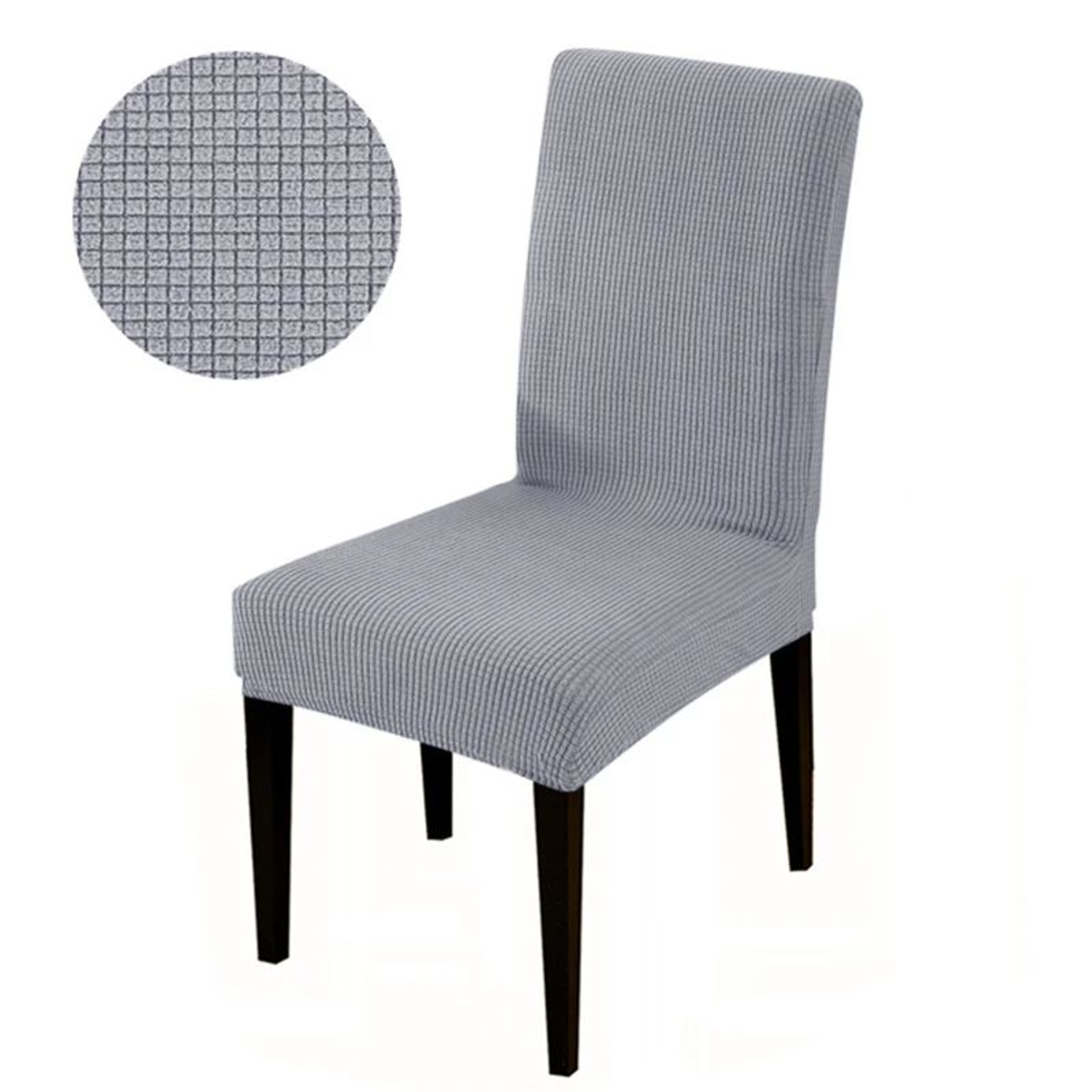 Universal Elastic Stretch Dining Chair Cover With Full Protective Fit 11