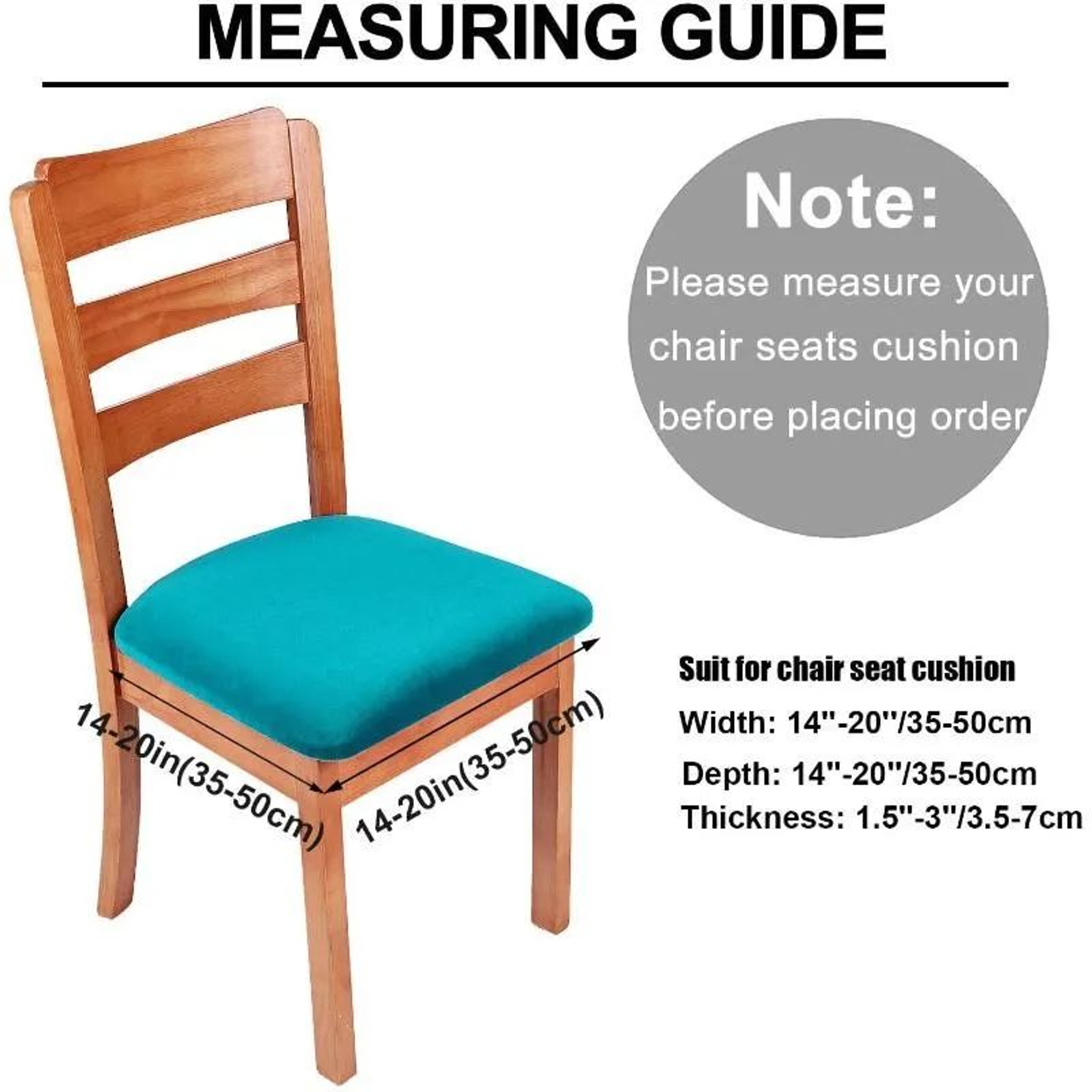 Soft Velvet Stretch Dining Chair Seat Cover Washable Cushion Slipcover 1