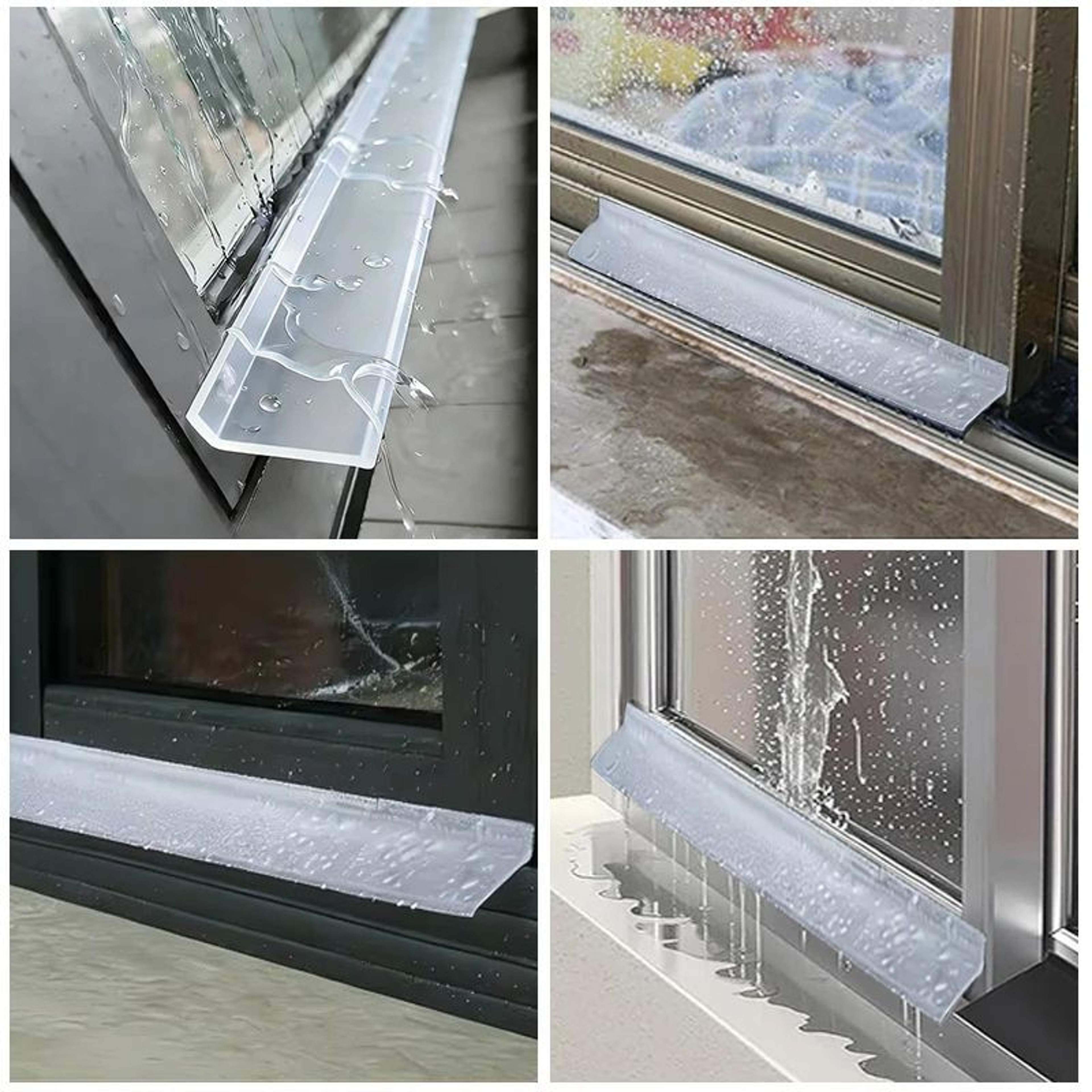 Transparent Self Adhesive Waterproof Sealing Strip For Windows Doors And Balconies 5