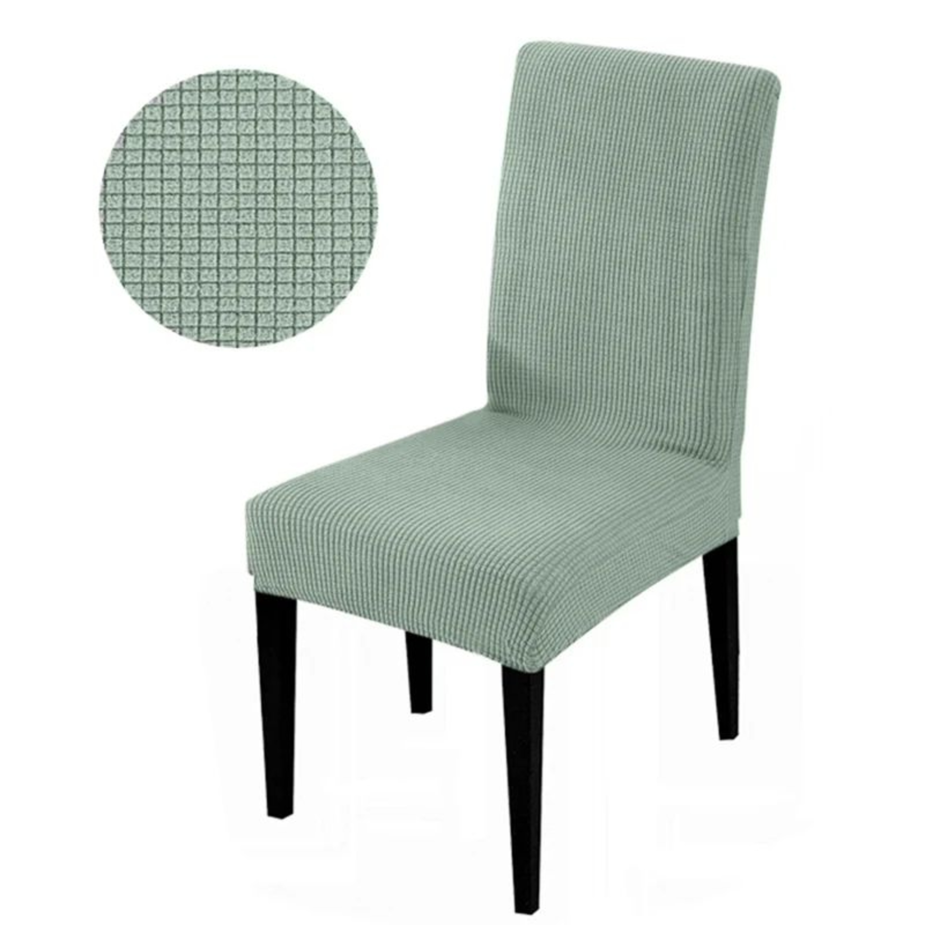 Jacquard Stretch Dining Chair Cover Washable Spandex Slipcover 14