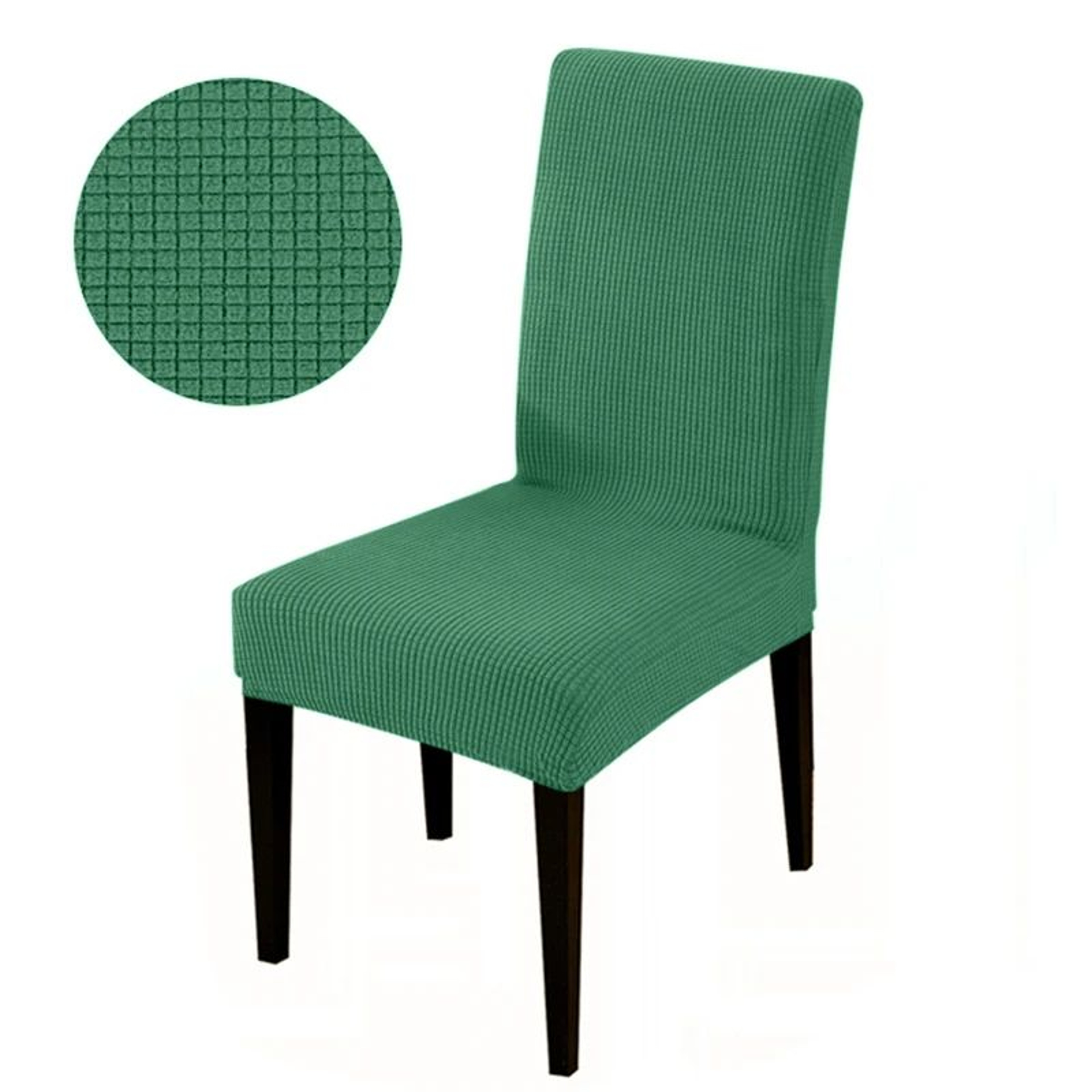 Jacquard Stretch Dining Chair Cover Washable Spandex Slipcover 7