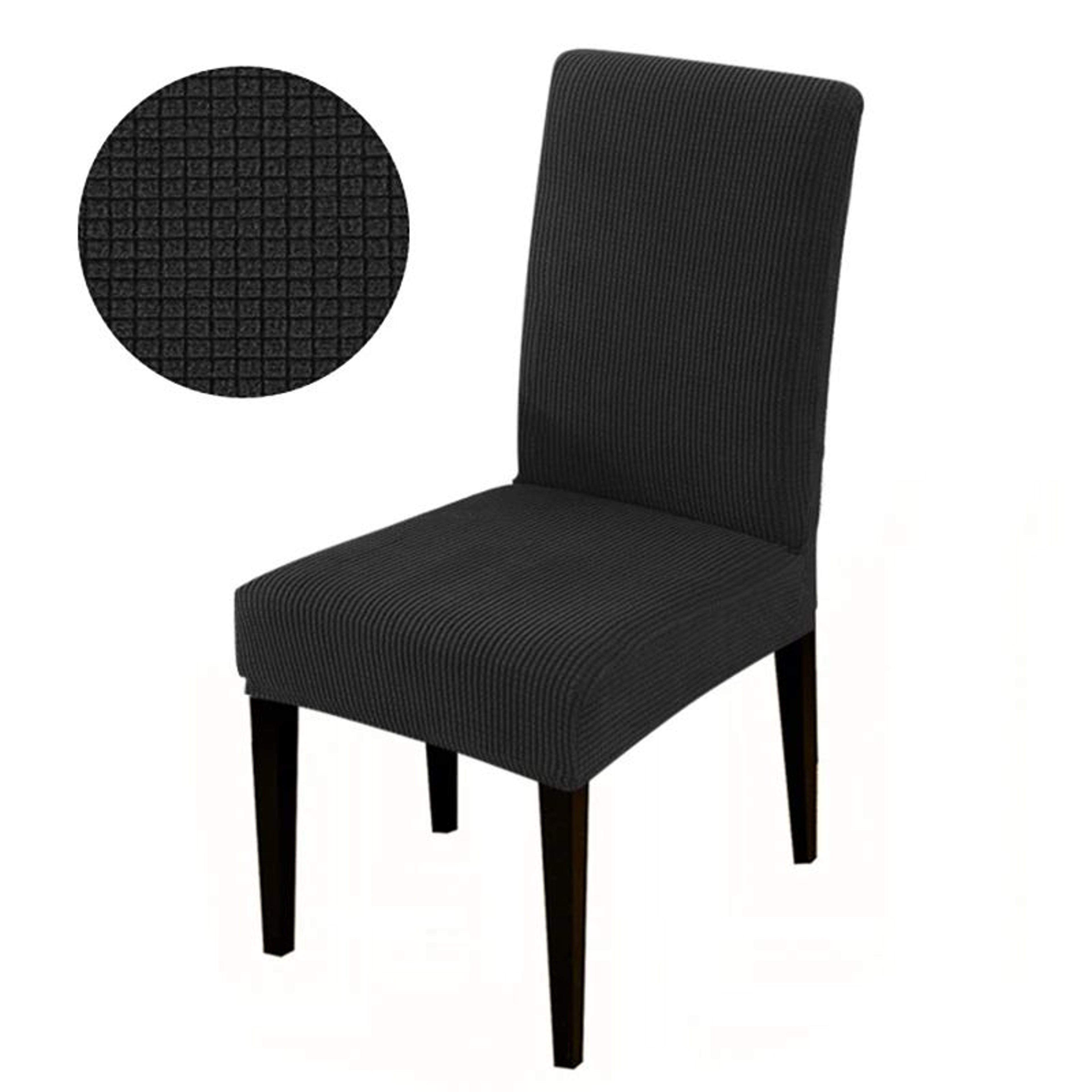 Jacquard Stretch Dining Chair Cover Washable Spandex Slipcover 9