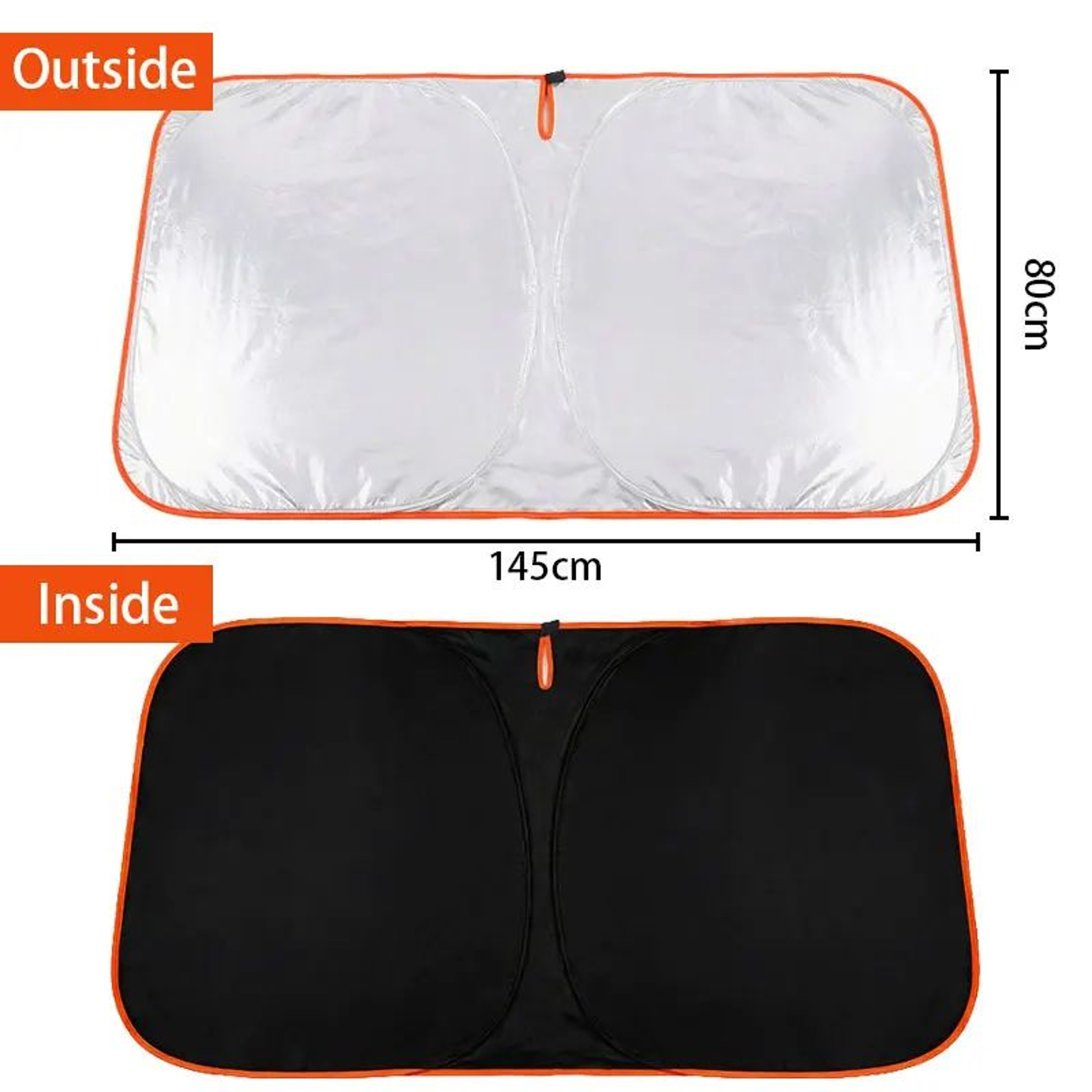 Foldable Car Windshield Sun Shade UV And Heat Protector 1