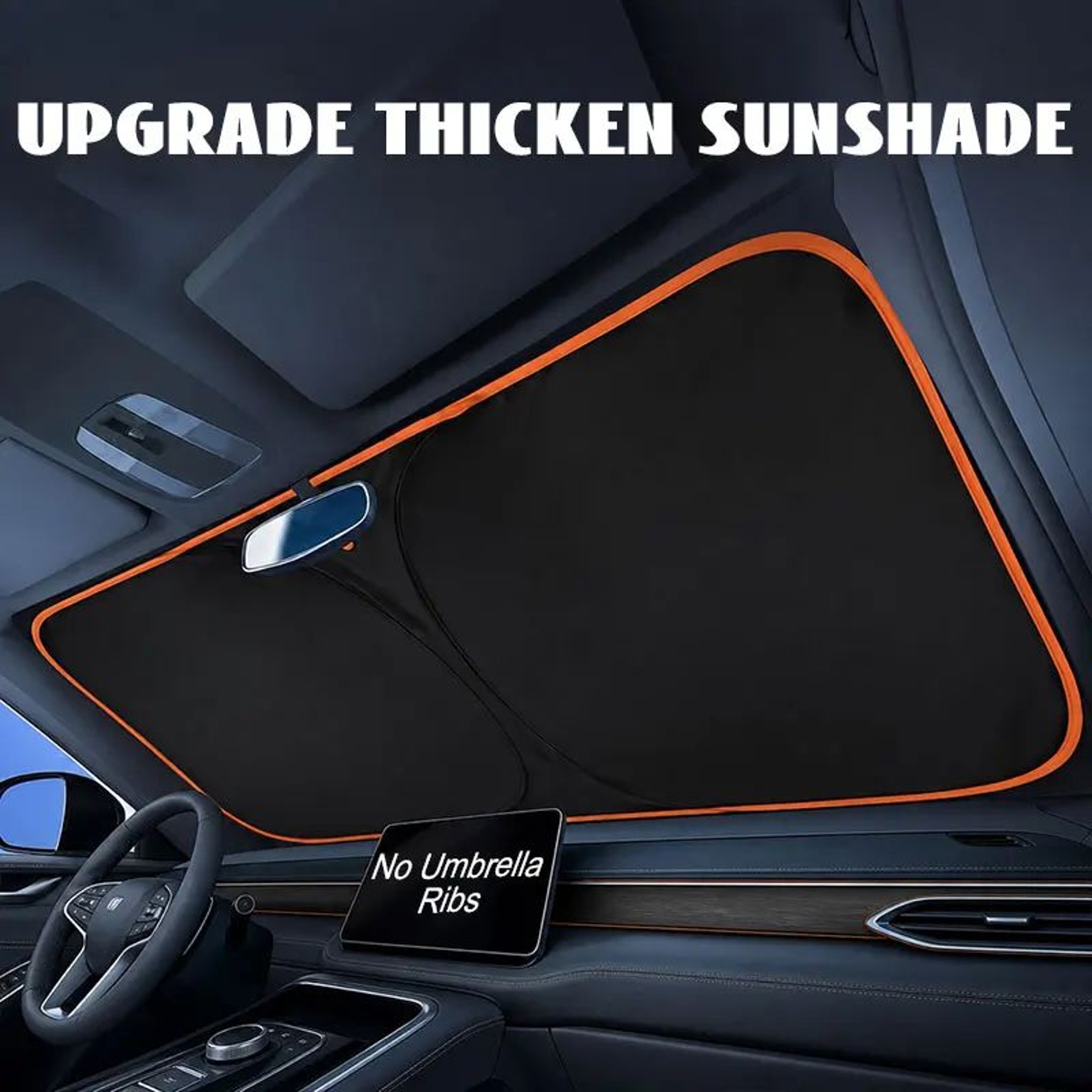 Foldable Car Windshield Sun Shade UV And Heat Protector 5