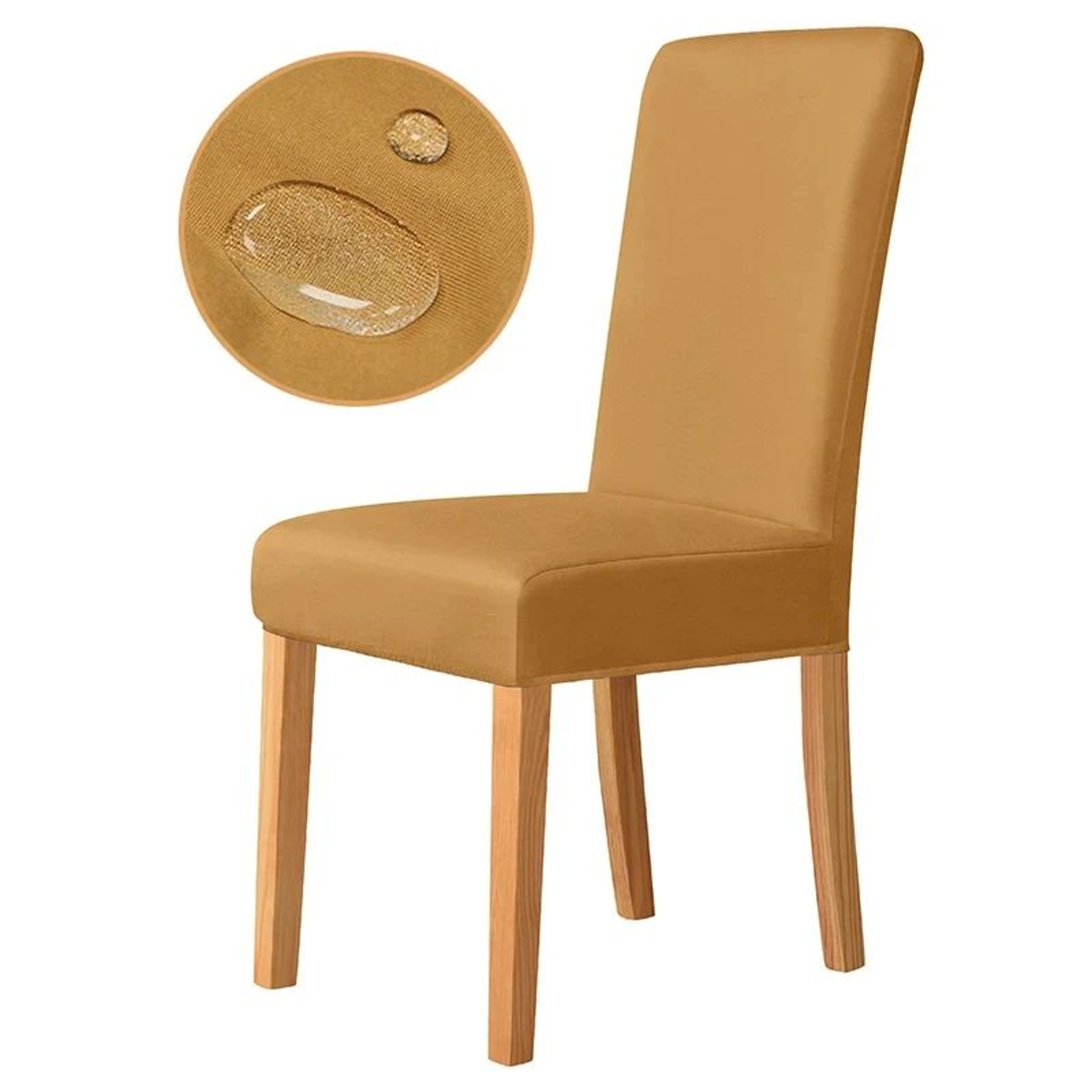 Waterproof Stretch Dining Chair Cover Universal Elastic Slipcover 7