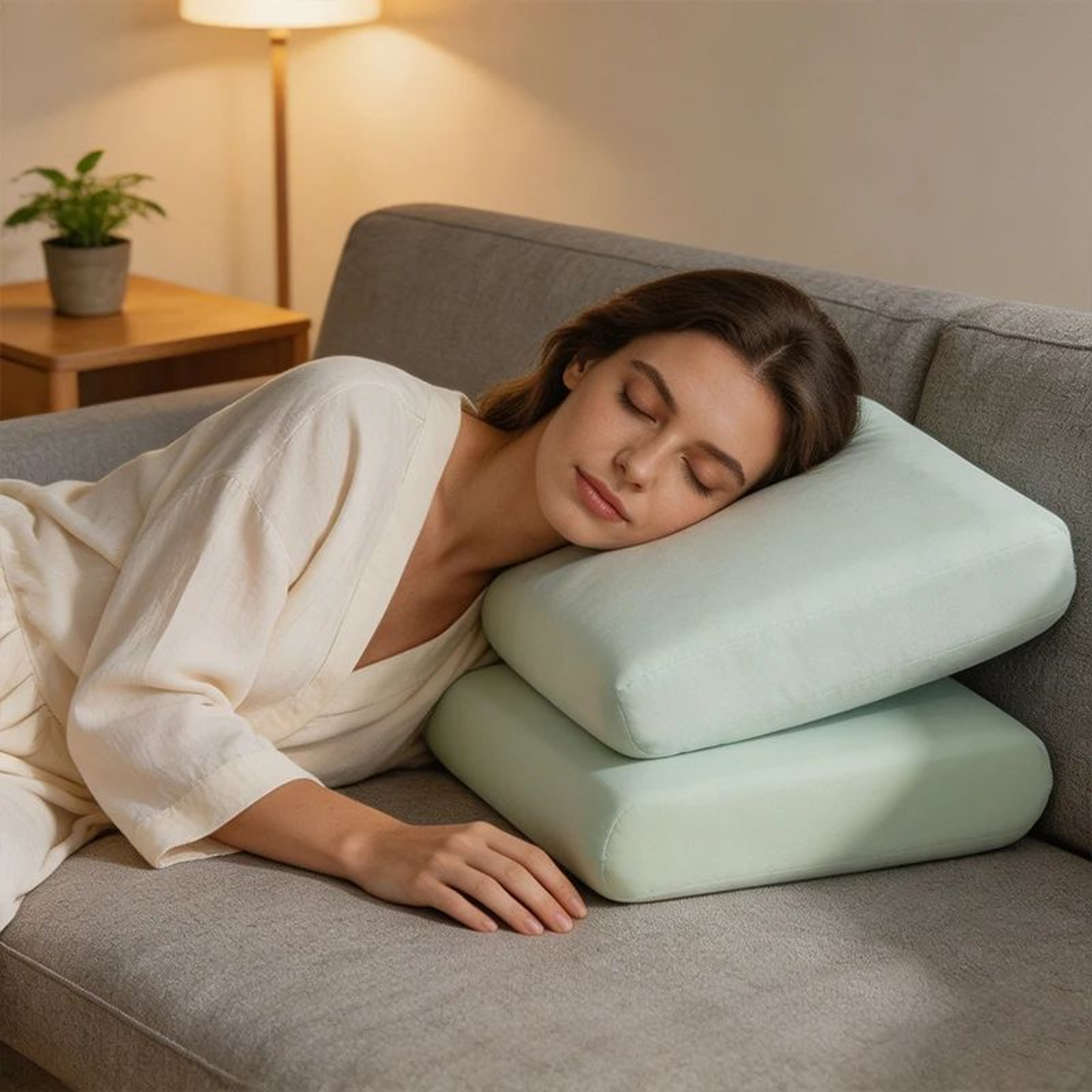 Cooling Ice Silk Pillowcase 255 X 137 Inch Breathable Washable Summer Pillow Cover 5