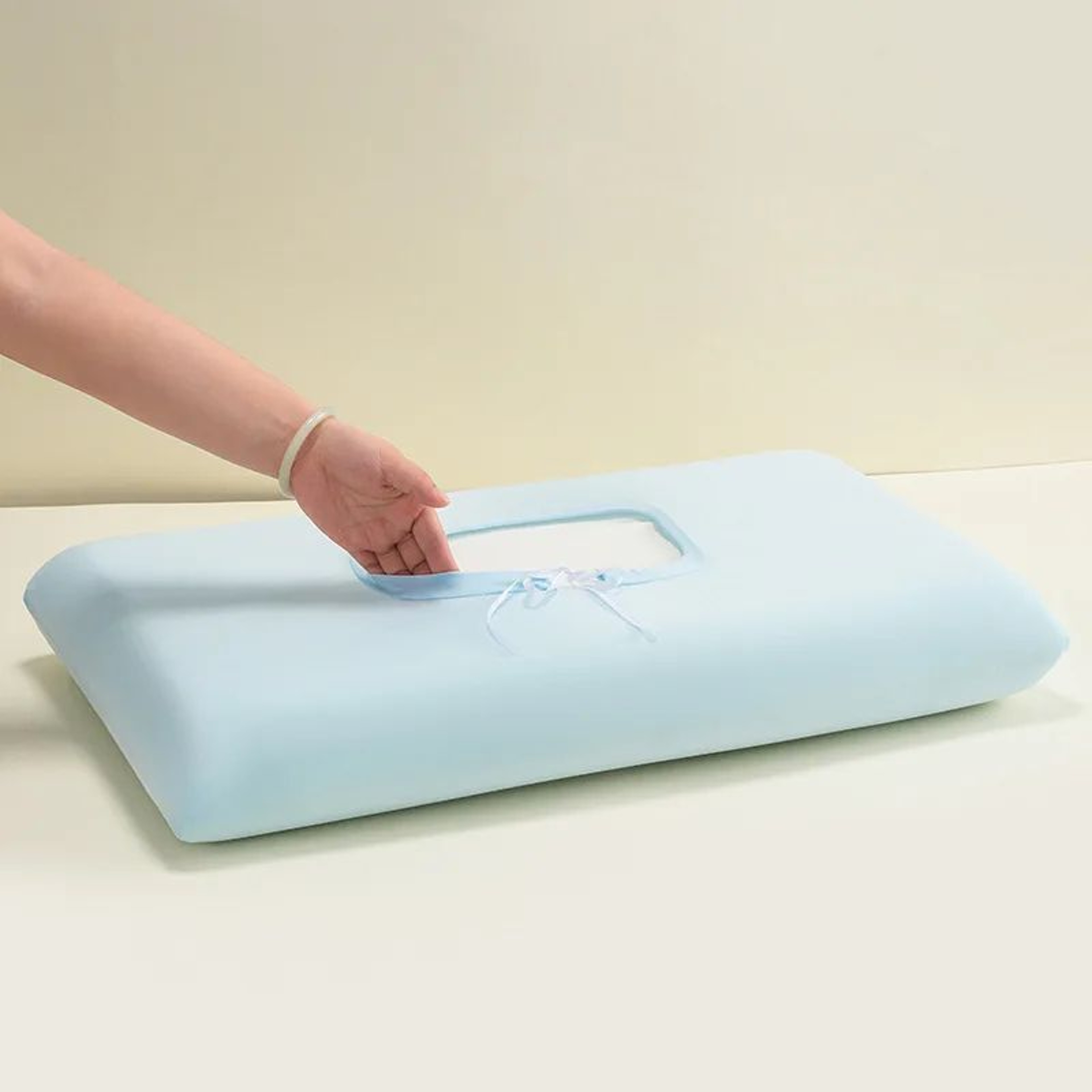 Cooling Ice Silk Pillowcase 255 X 137 Inch Breathable Washable Summer Pillow Cover 6