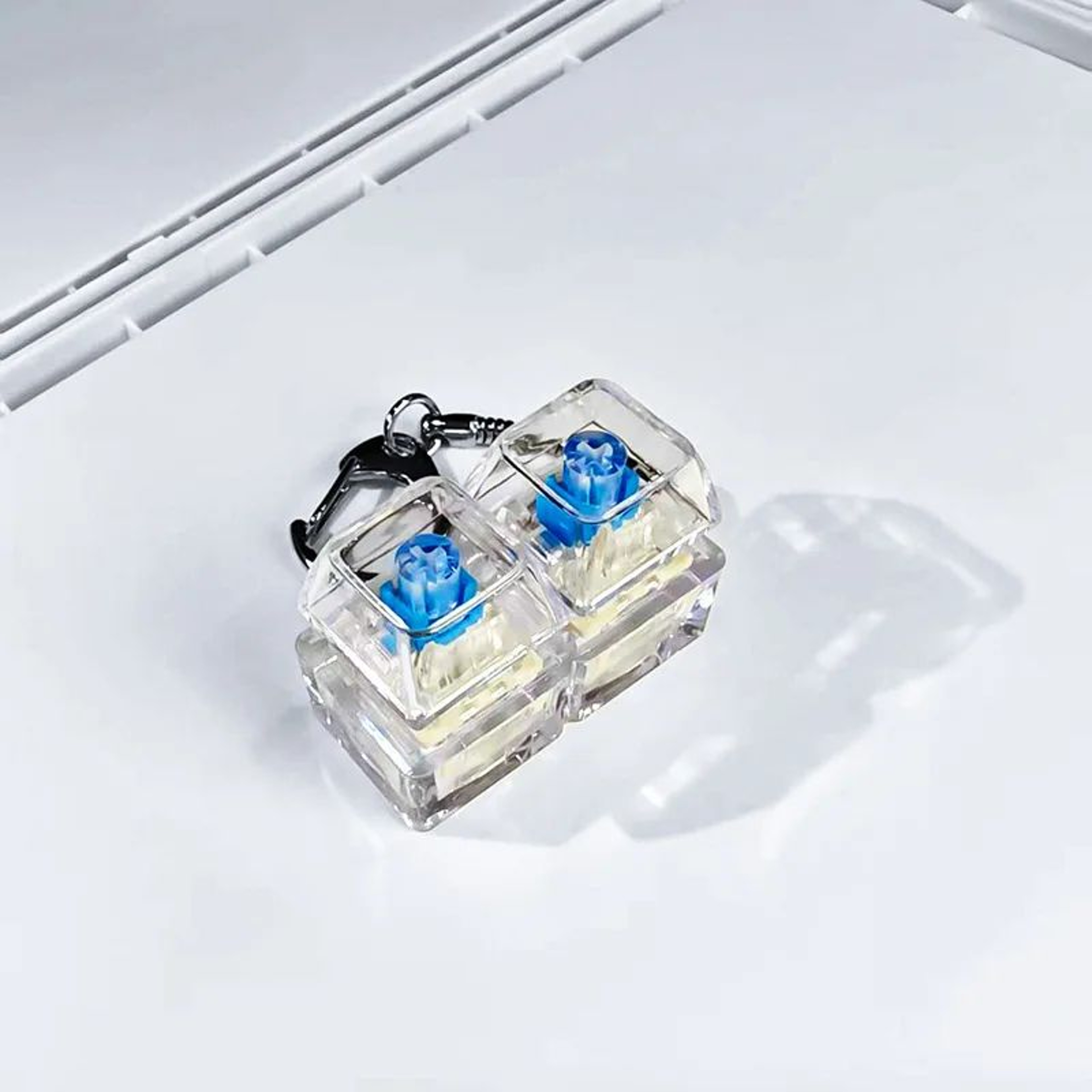 Mechanical Keyboard Clicker Keychain Stress Relief Switch Tester 1 3 5 Keys 7