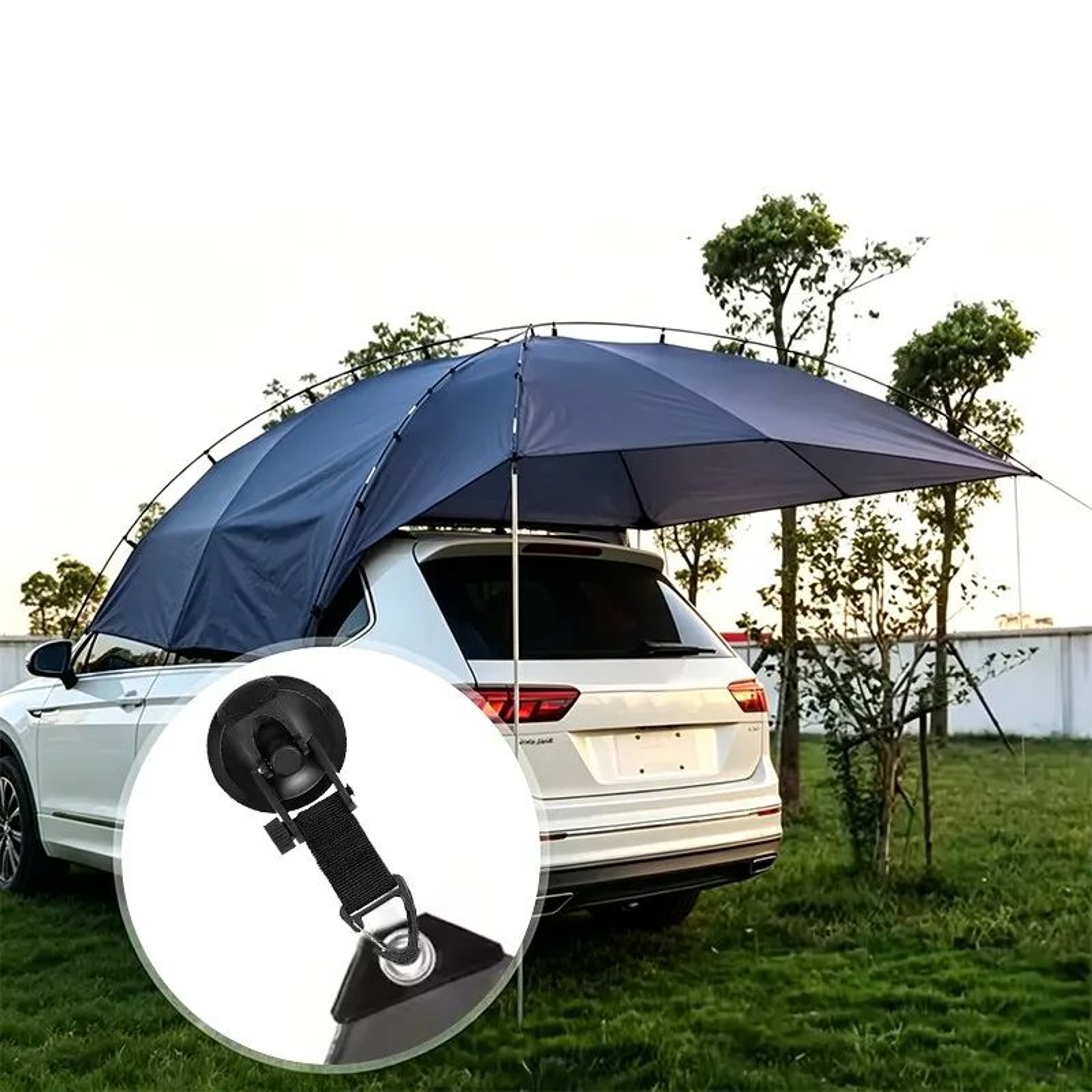 24PCS Car Tent Suction Cup Awning Anchors With Securing Hooks 4