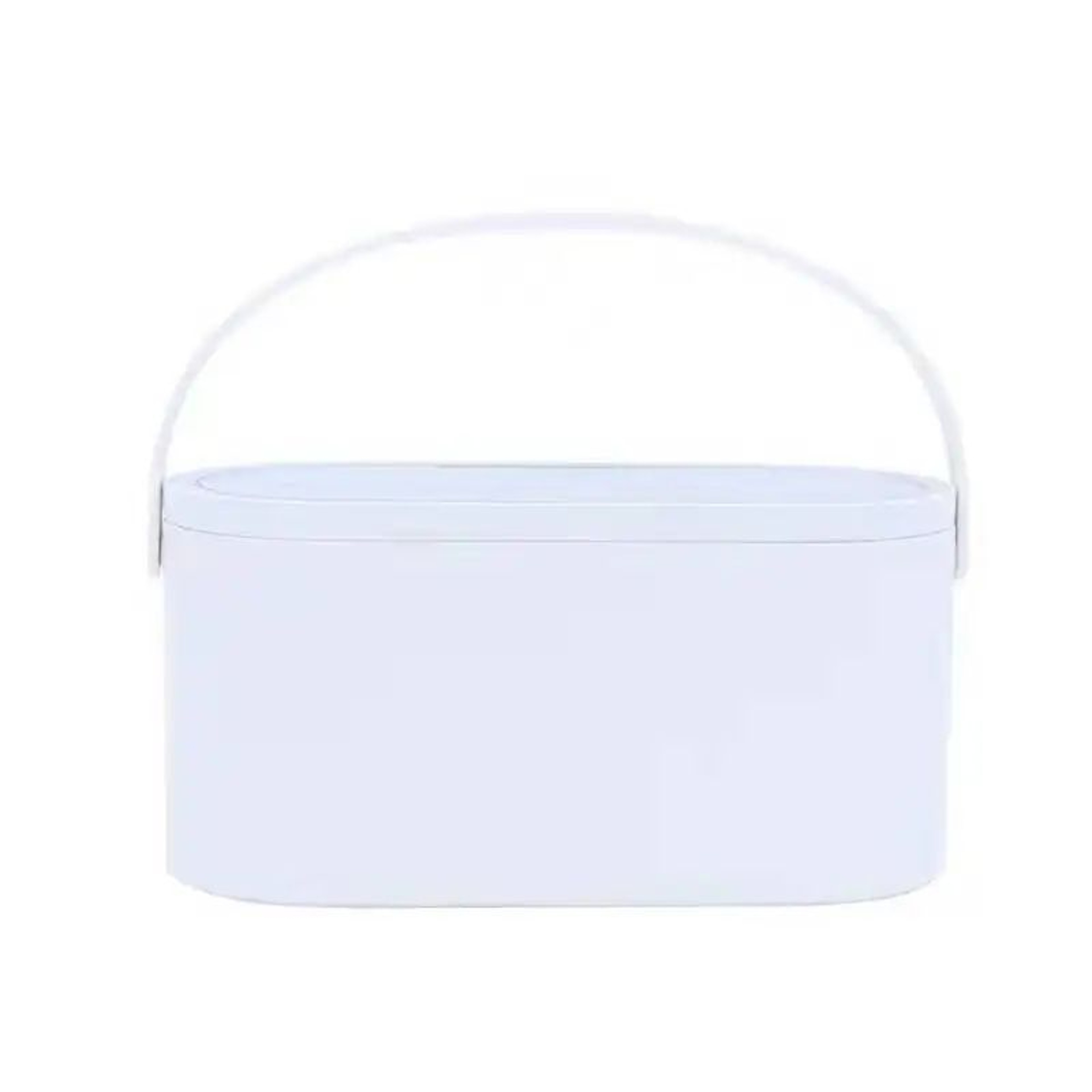 LED Lighted Mirror Makeup Organizer Case  Portable Cosmetic Storage Box 7