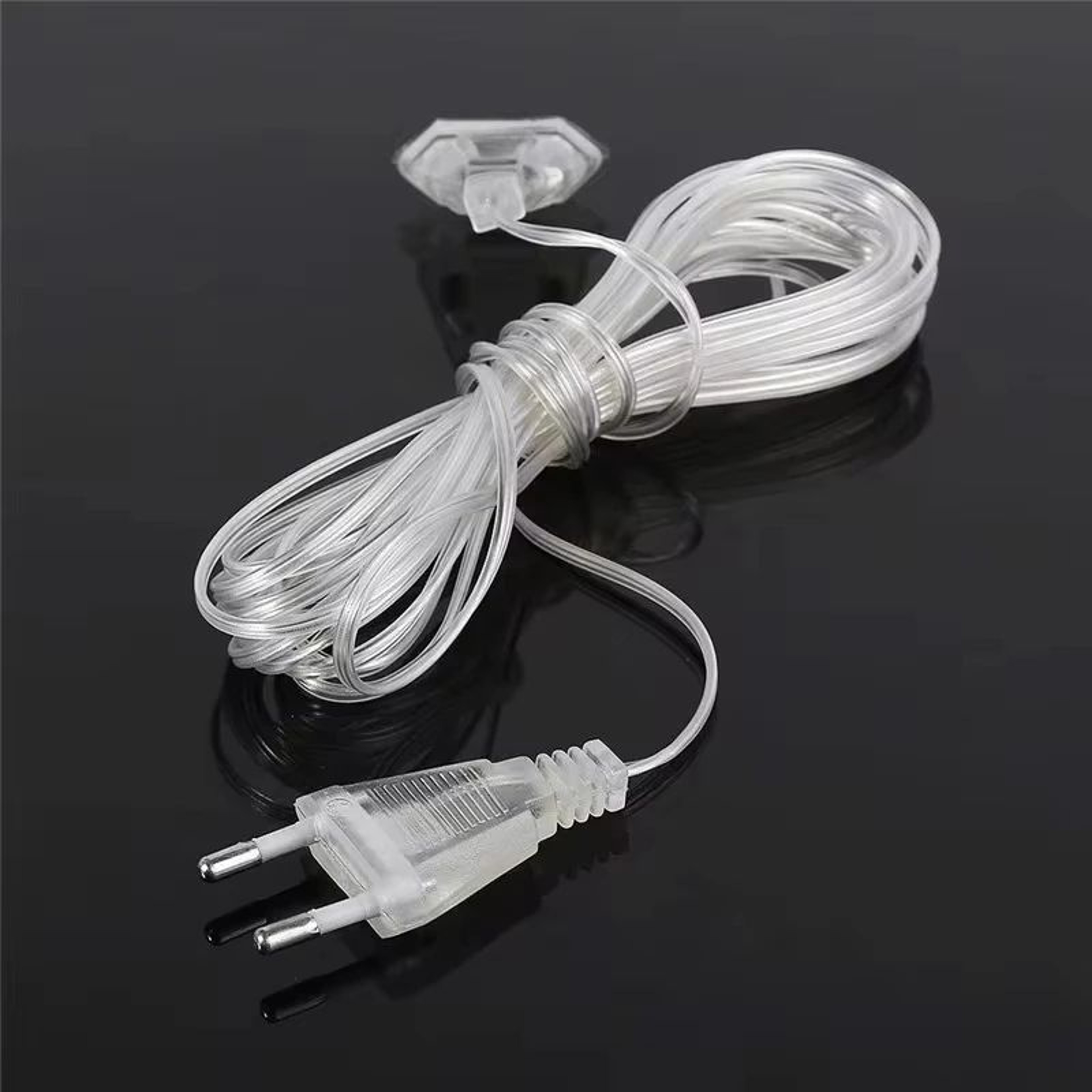LED Icicle Waterfall String Lights For Outdoor Christmas And Eaves Decor 7