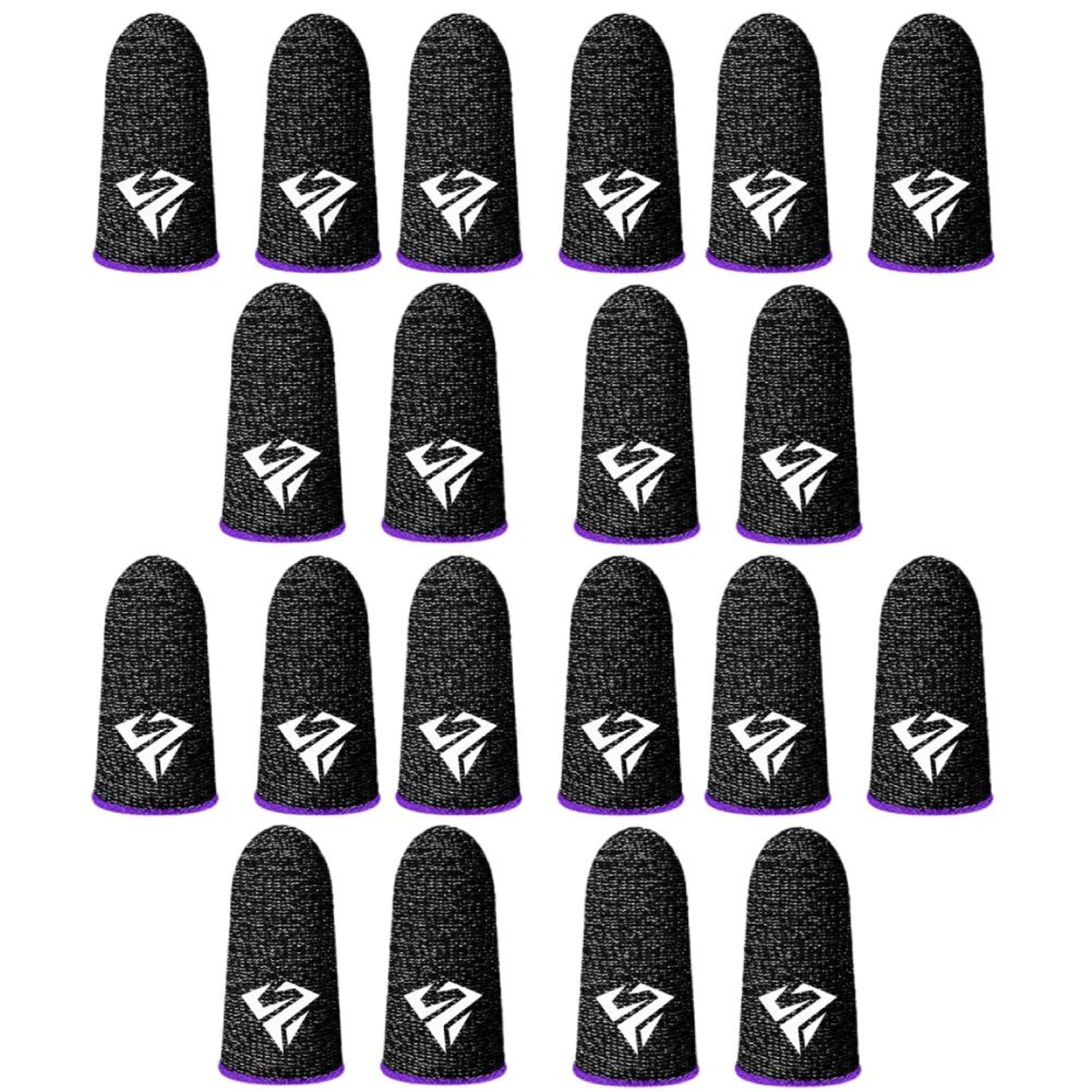 Superconducting Fiber Gaming Finger Sleeves  UltraThin Sweatproof Touchscreen Thumb Covers 7