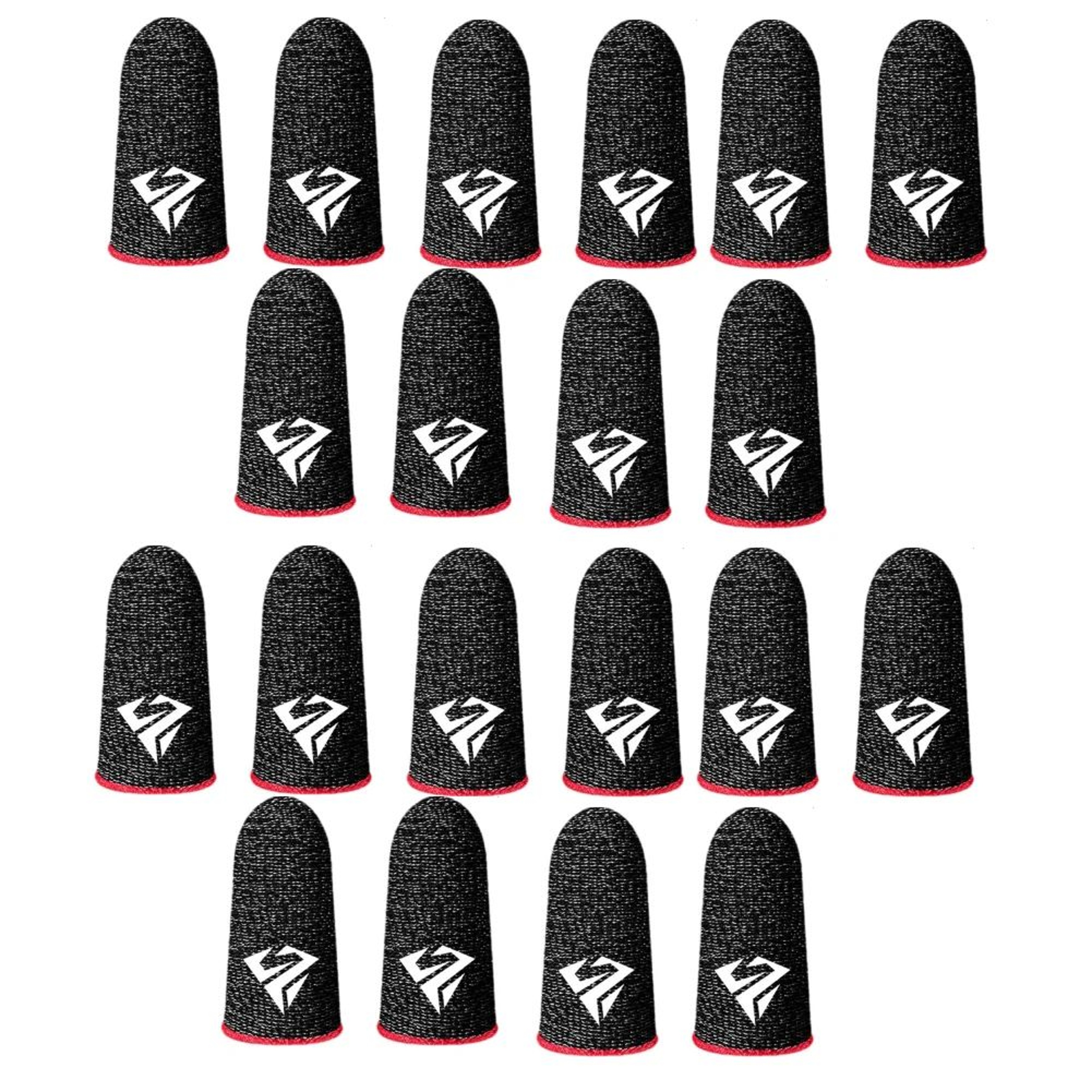 Superconducting Fiber Gaming Finger Sleeves  UltraThin Sweatproof Touchscreen Thumb Covers 6