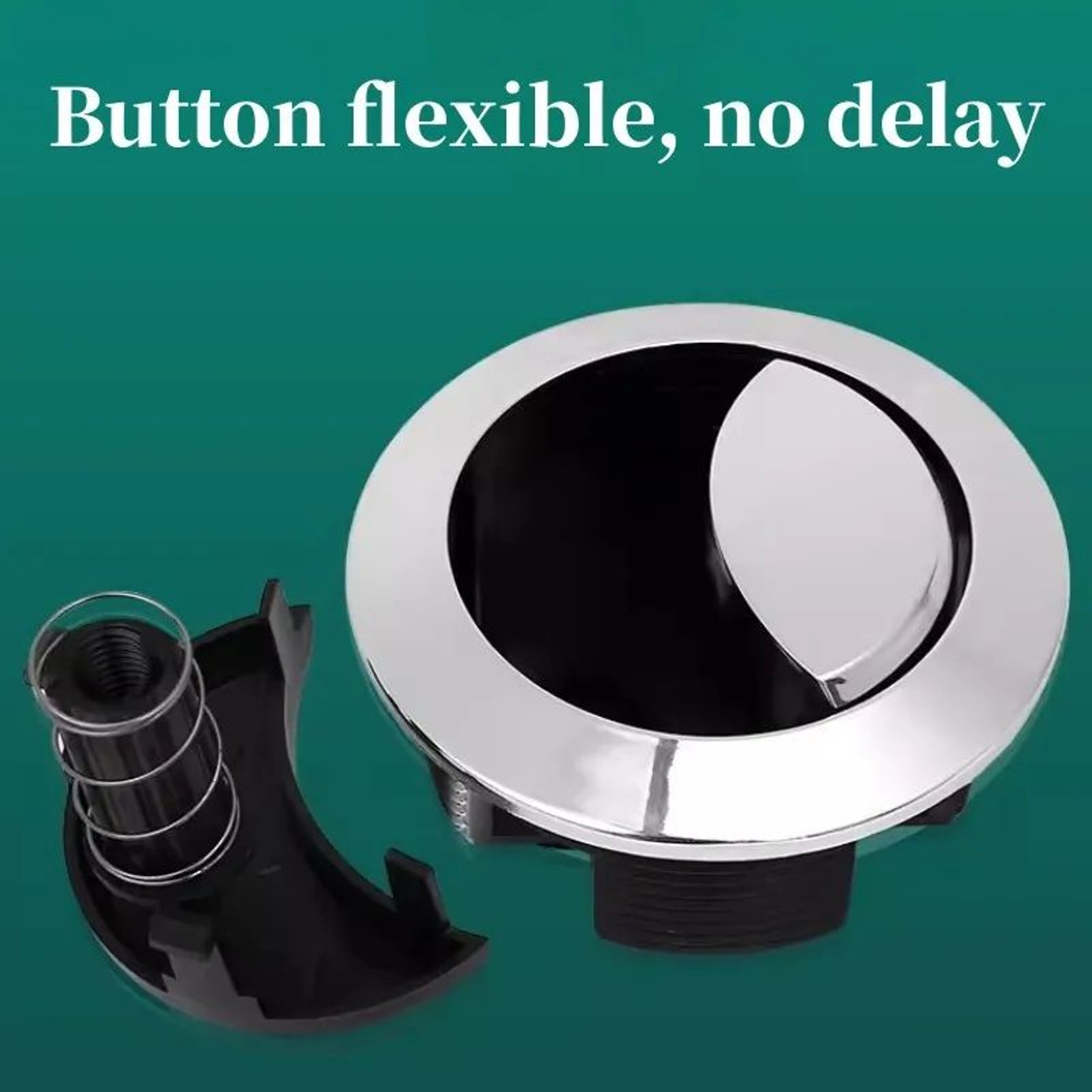 Universal Dual Flush Toilet Tank Push Button Replacement 1