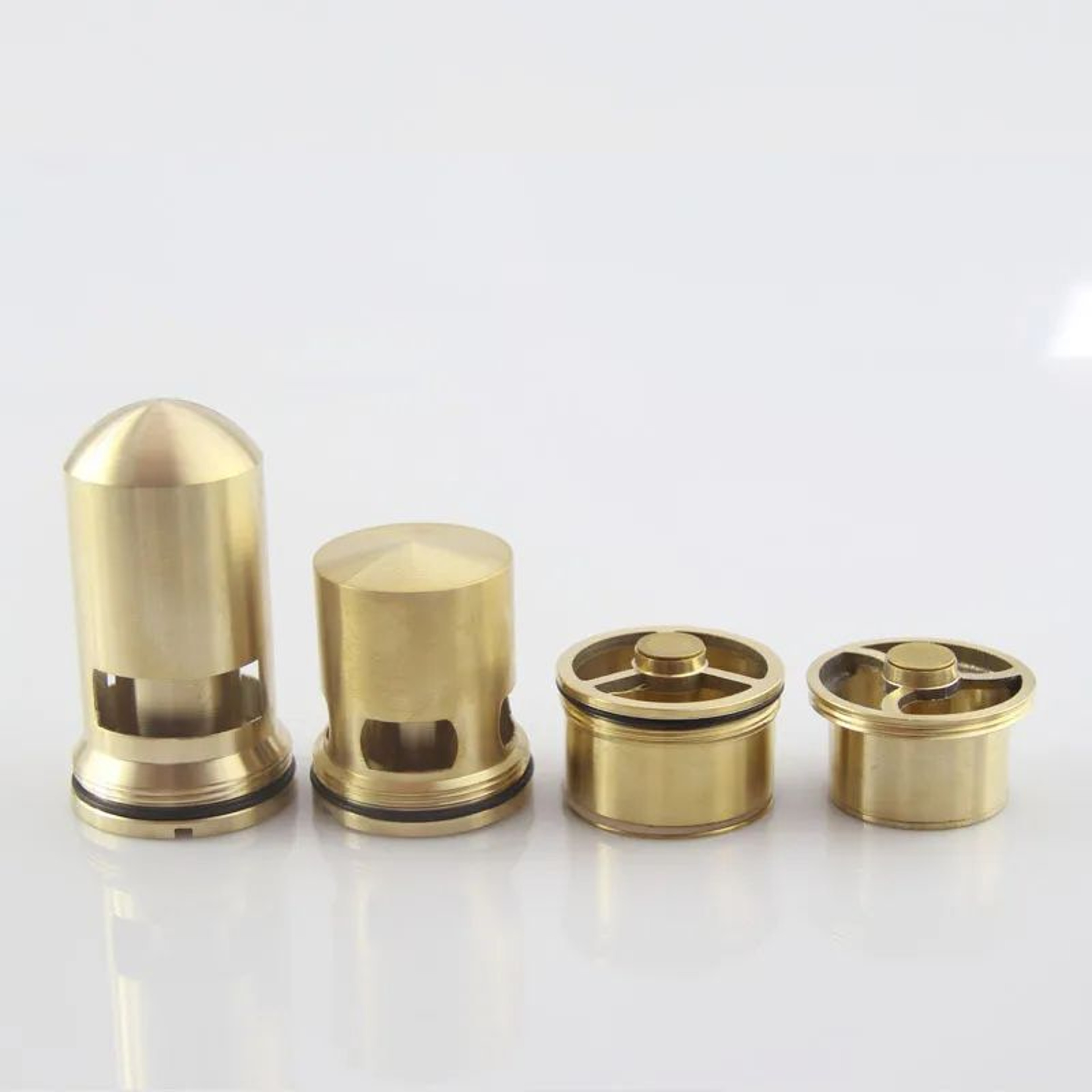 Brass AntiOdor Floor Drain Core With Gravity Seal And Insect Prevention 5