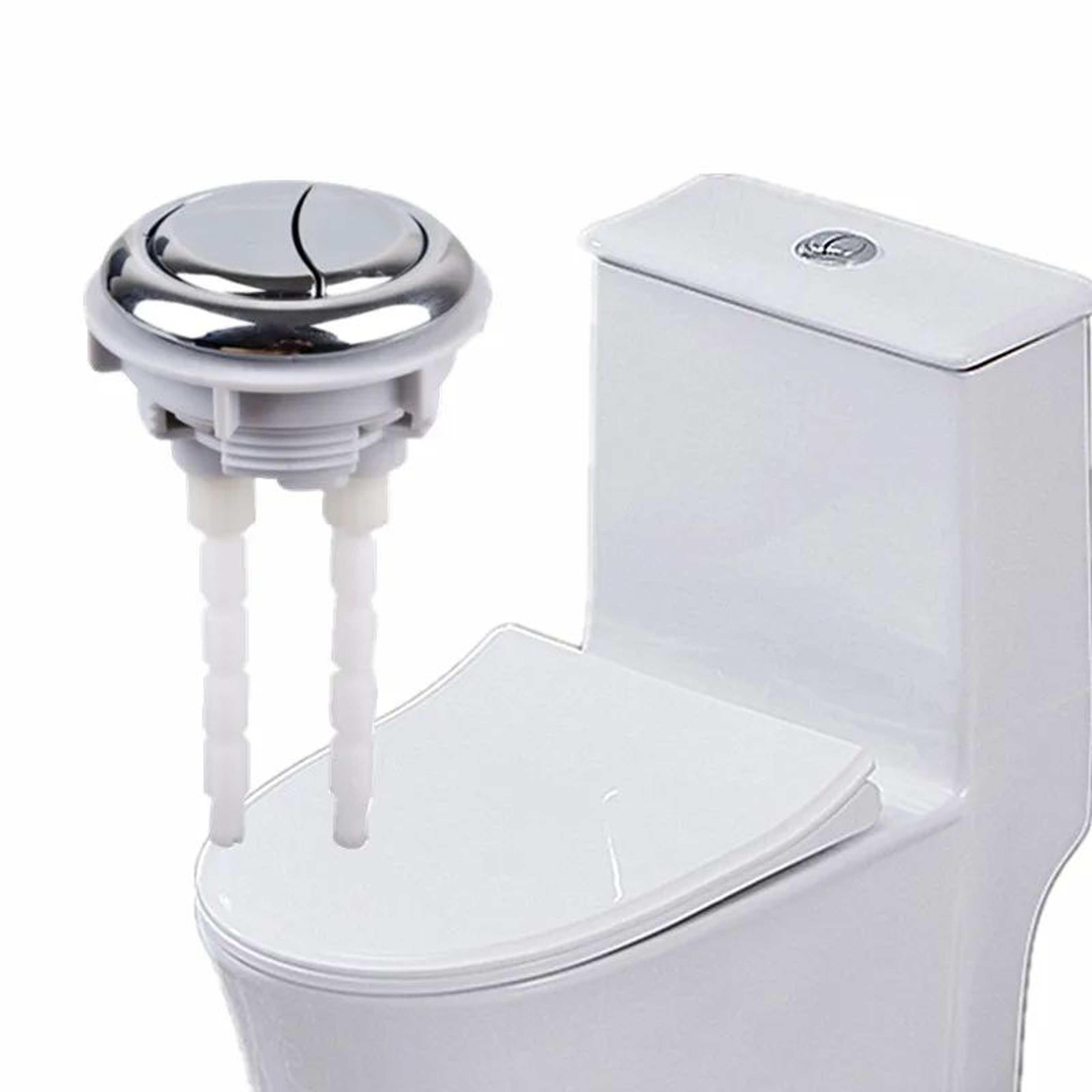 58mm Dual Flush Toilet Button Water Saving Cistern Replacement 0