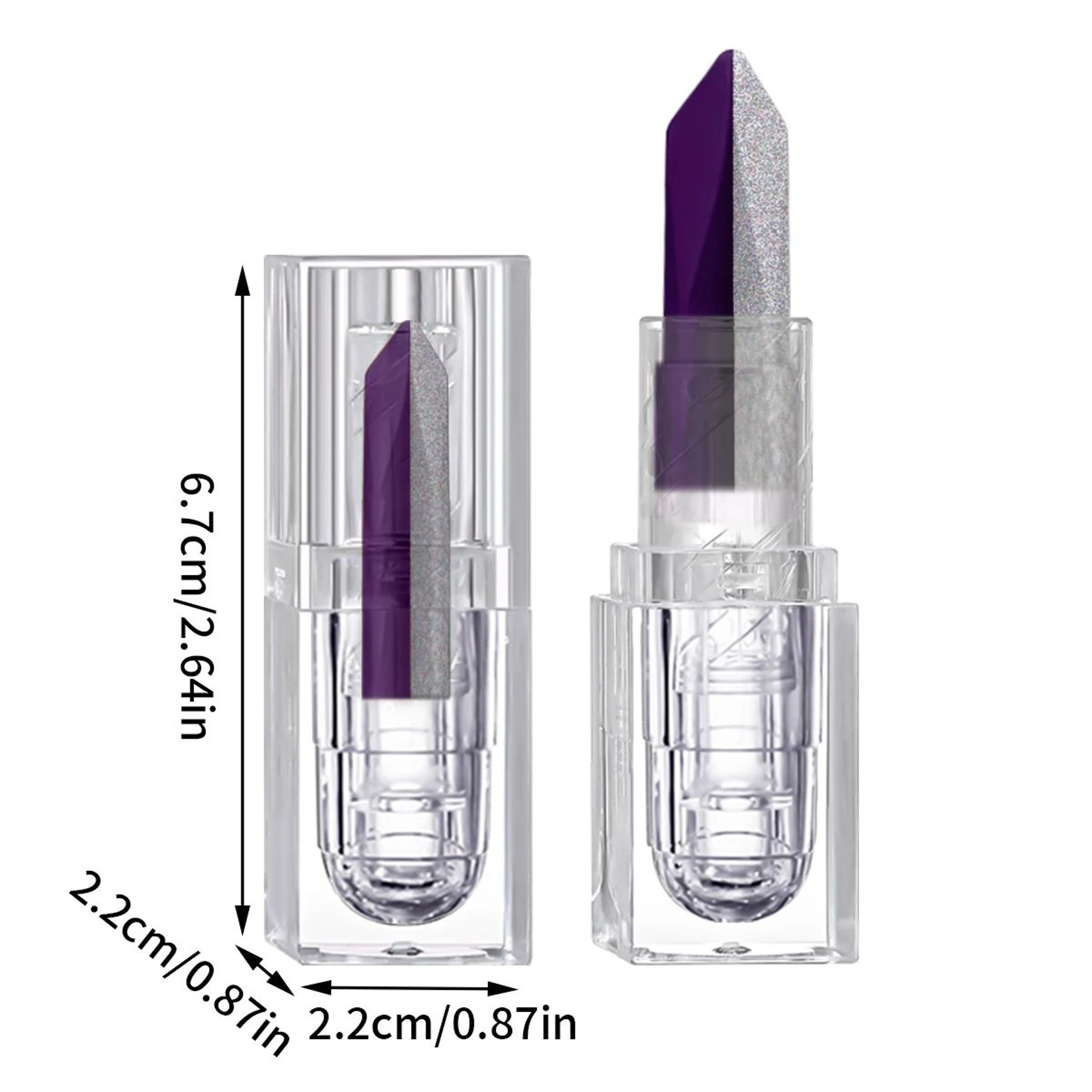 Rose Glow Temperature Color Changing Moisturizing Lipstick 38g 4