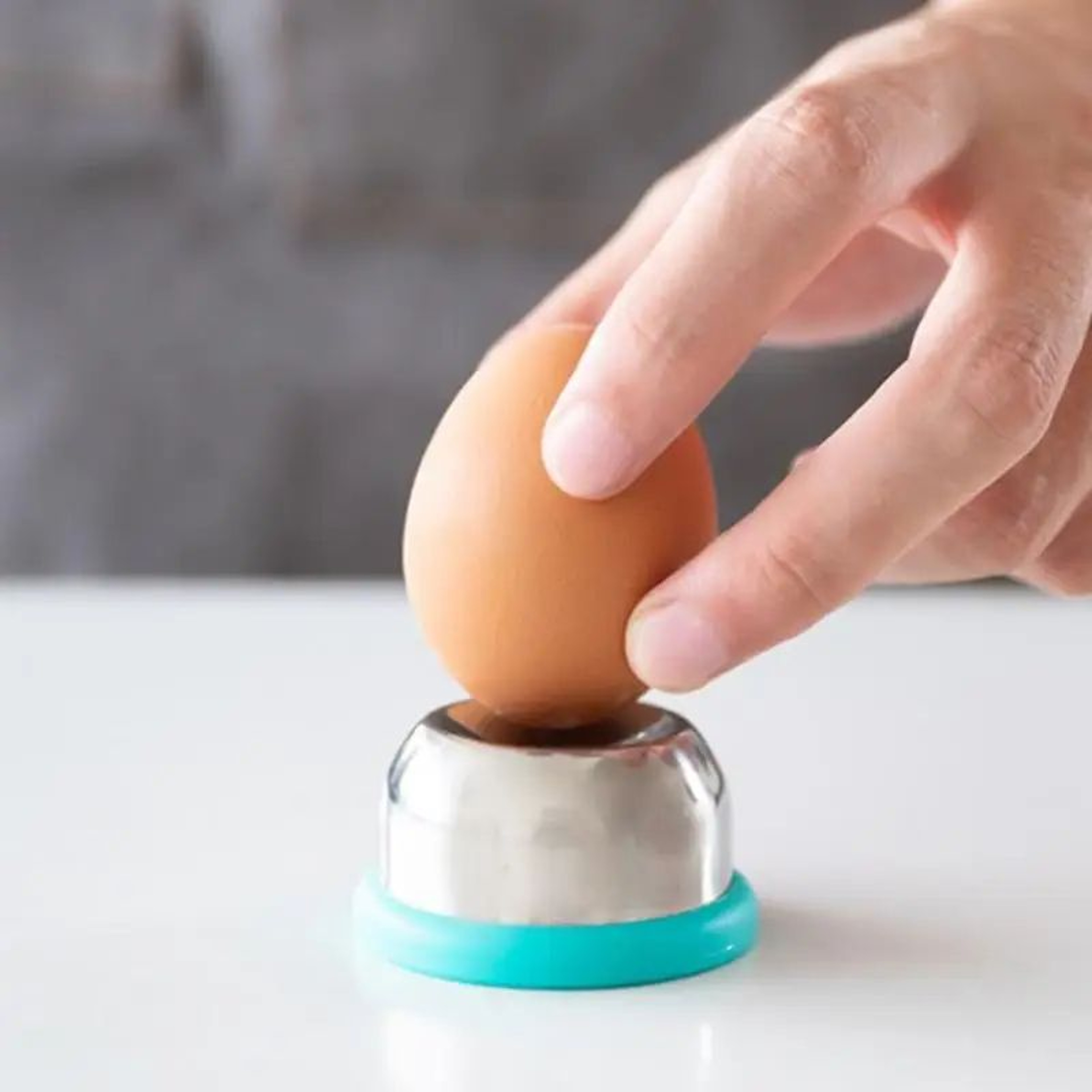 Stainless Steel Egg Piercer For Easy Peel Boiled Eggs 4
