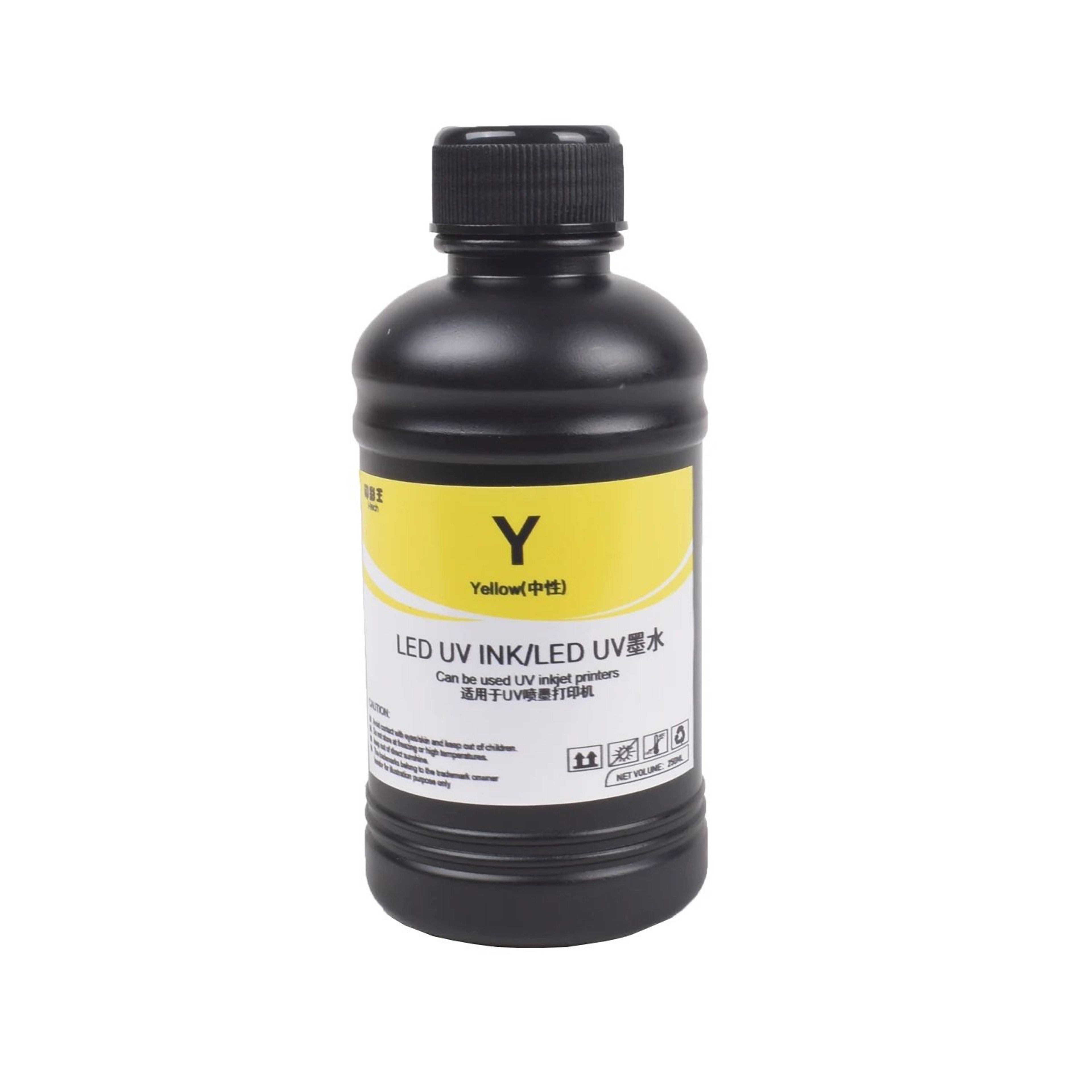 250ML LED UV Soft Ink For Flatbed Printers  Flexible UV Printing Ink 1
