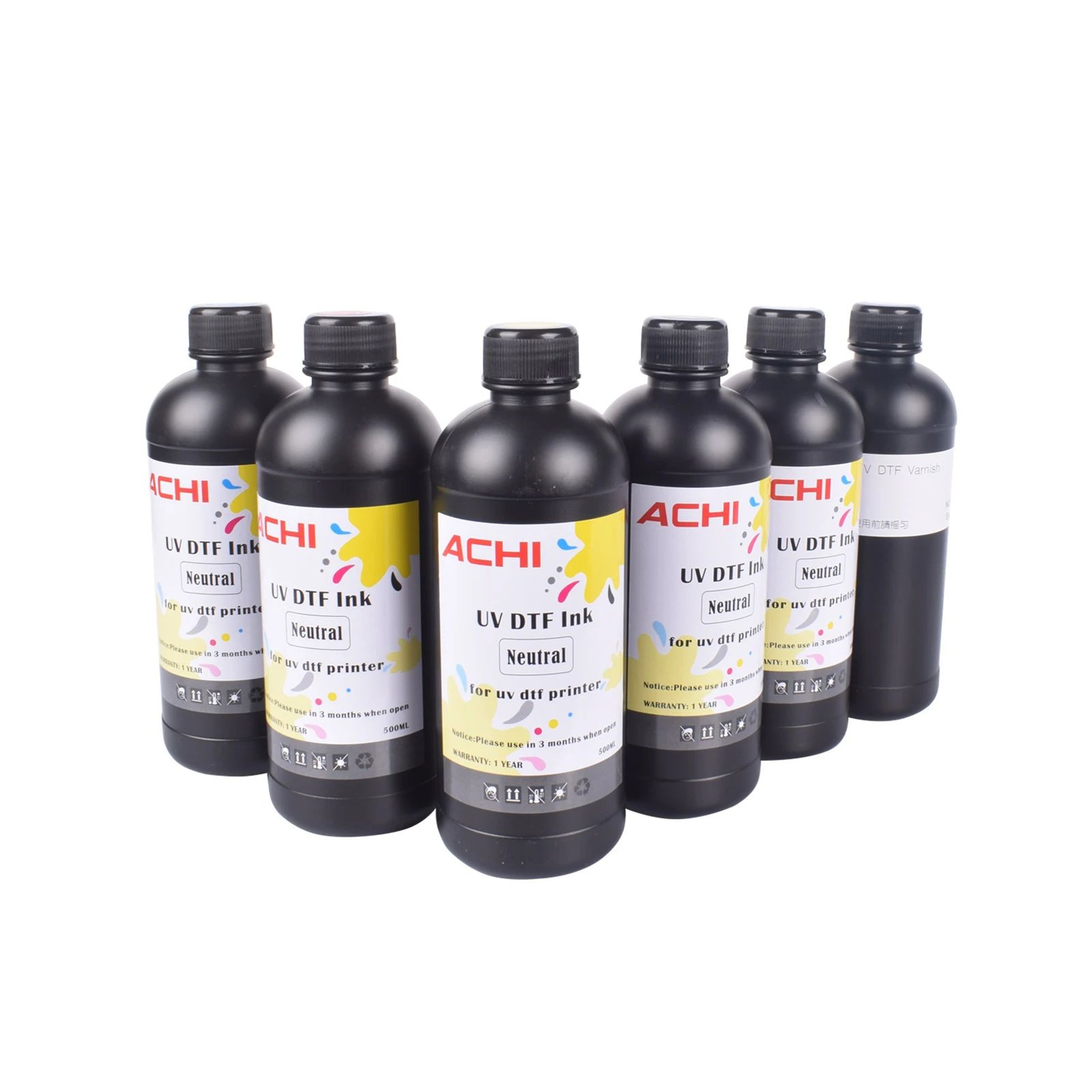 500ML UV DTF Printer Ink For XP600 DX4 DX5 R1390 L800 R330 Printheads 2