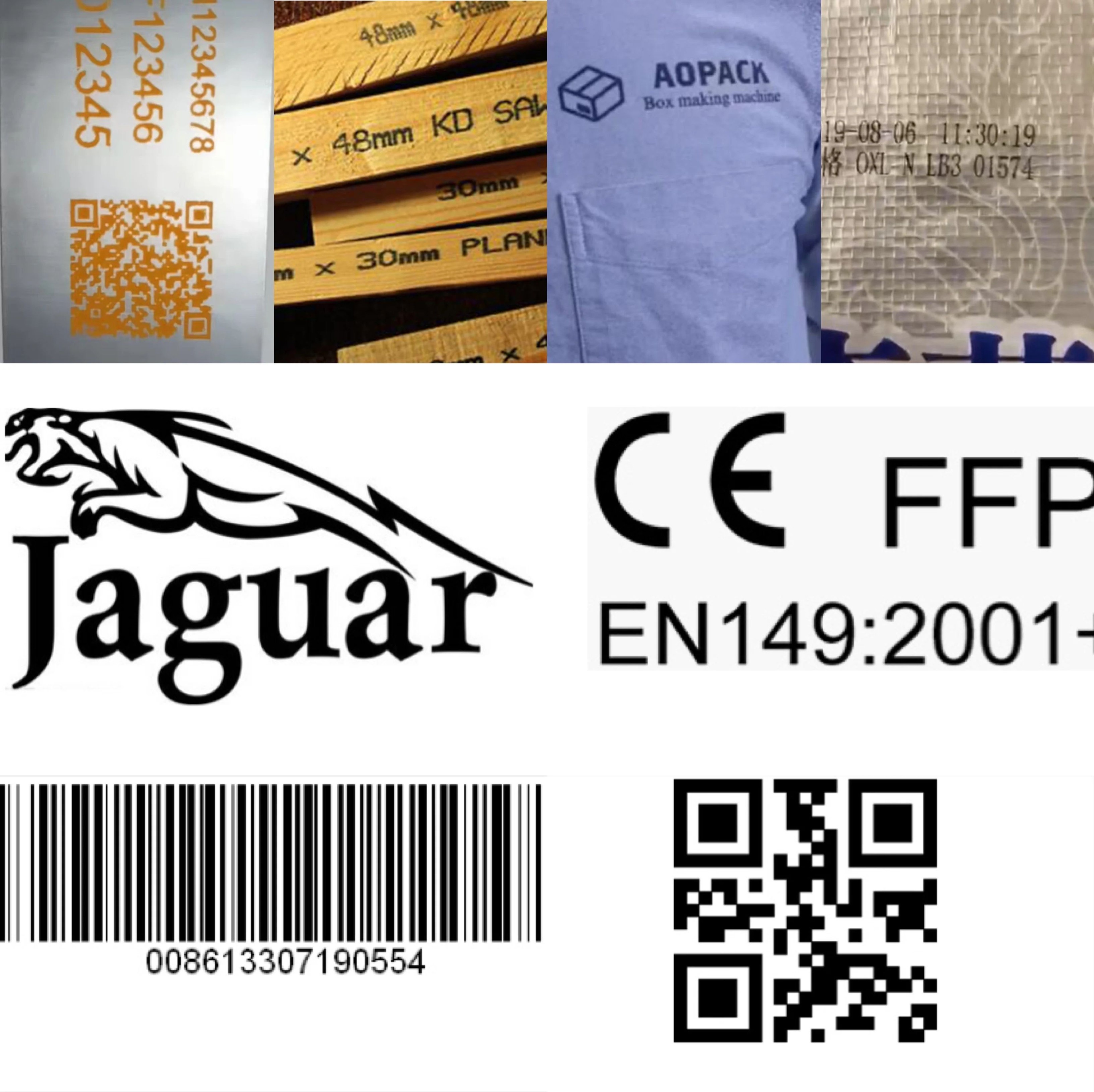 Y45L 127mm Automatic Thermal Inkjet Coding Printer For Date Batch Number Logo And Packaging 1