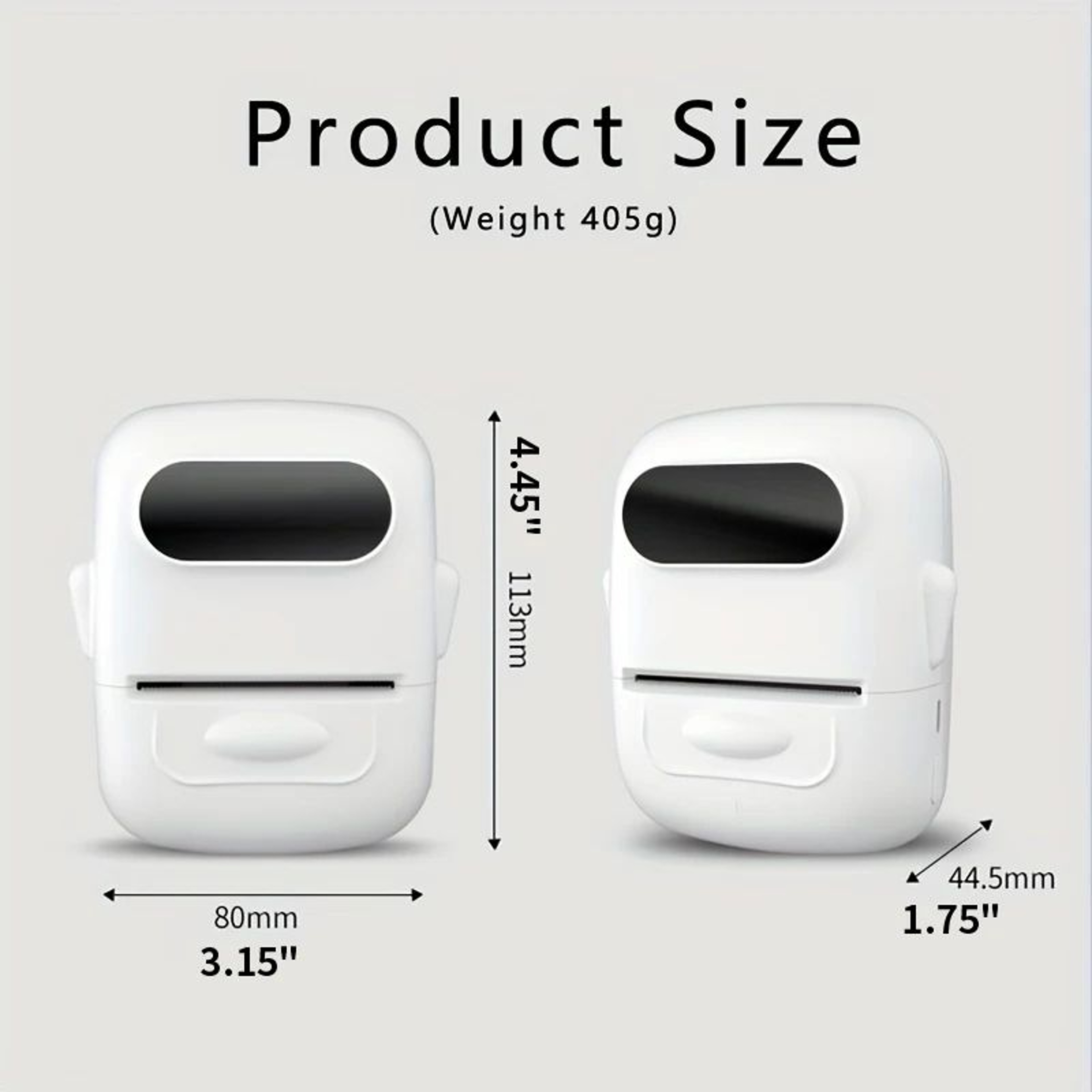P50 Portable Bluetooth Thermal Label Printer For Home Office And Organization 5