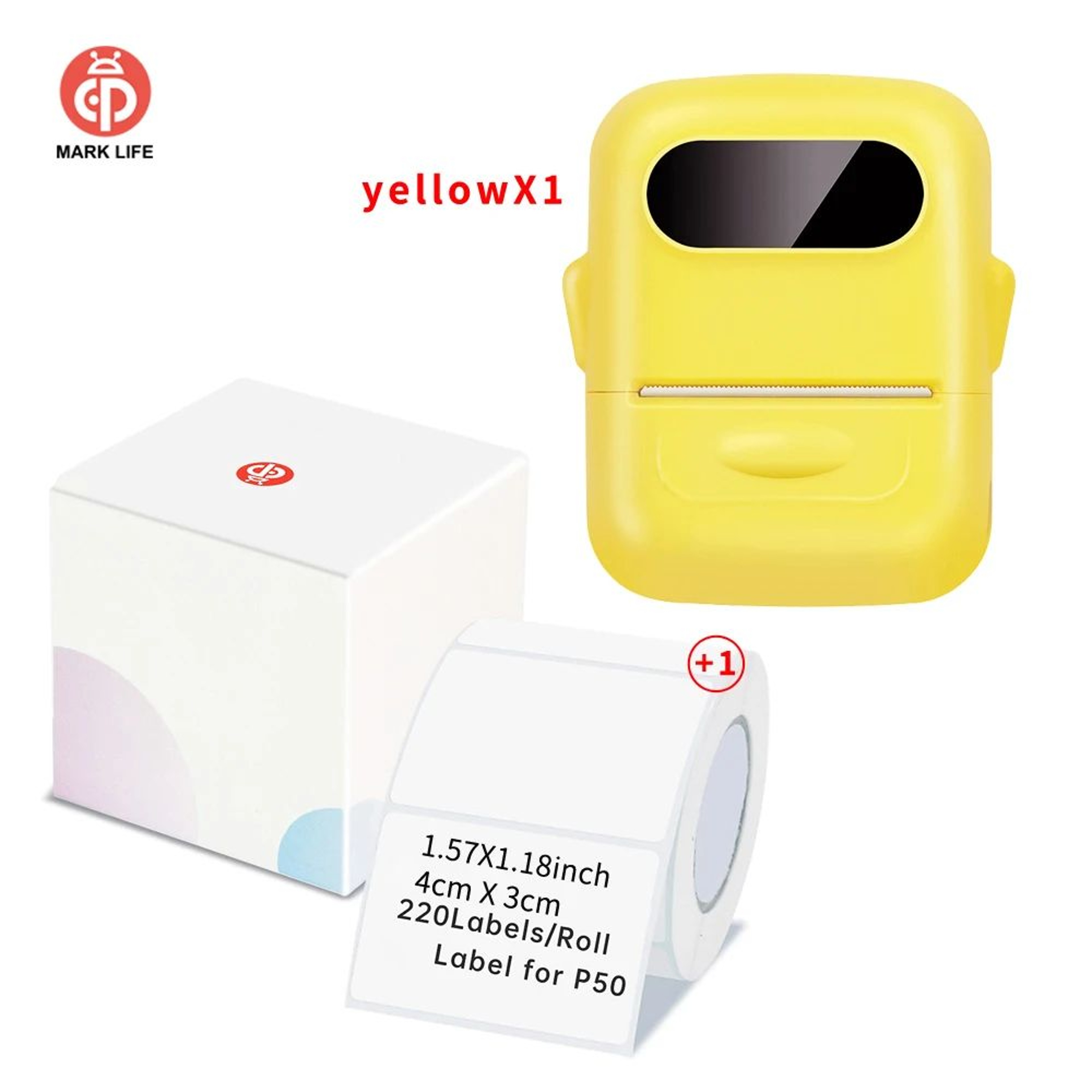 P50 Portable Bluetooth Thermal Label Printer For Home Office And Organization 7