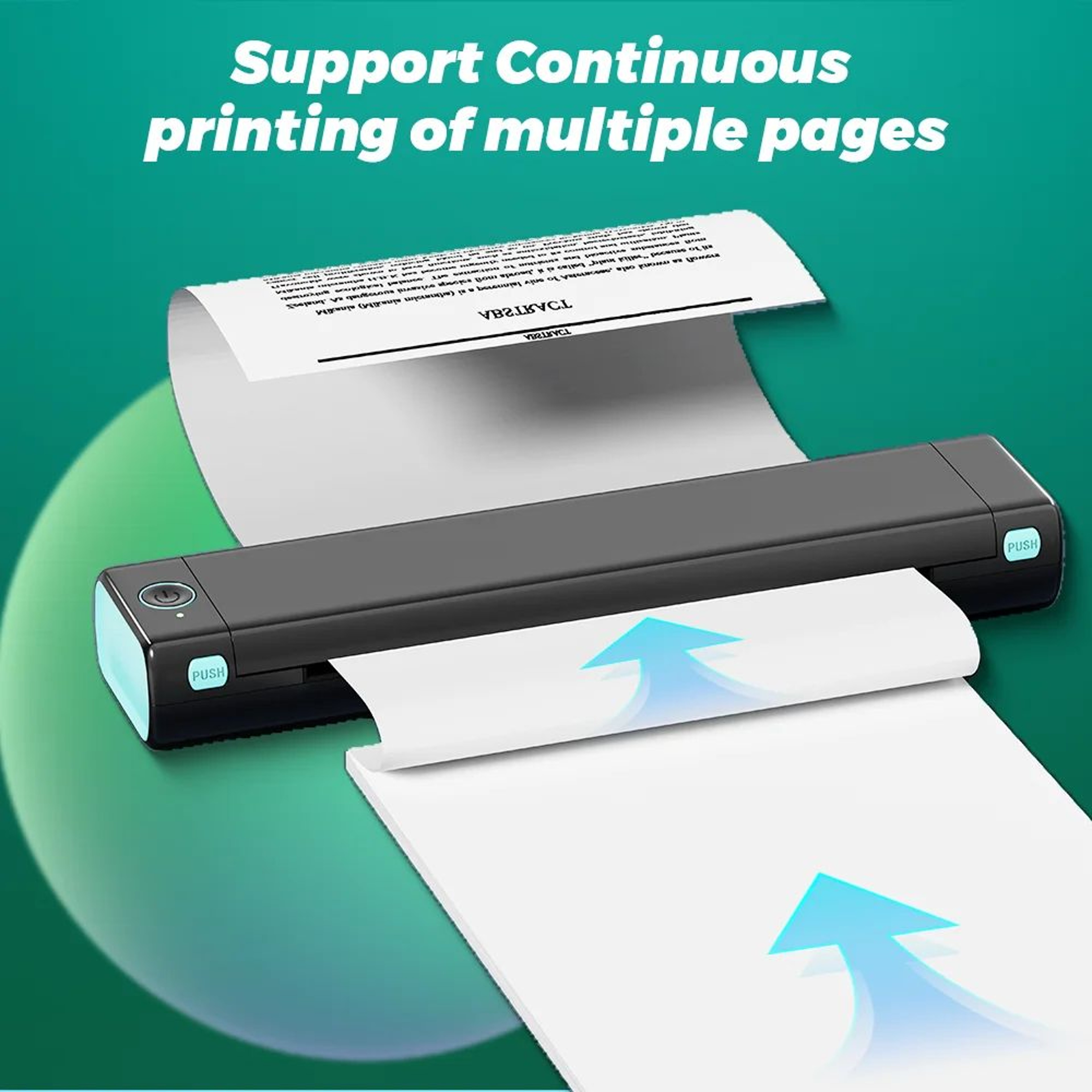 A4 QuickDry Thermal Printer Paper Rolls And Folded Sheets For M832M833M834M835 3