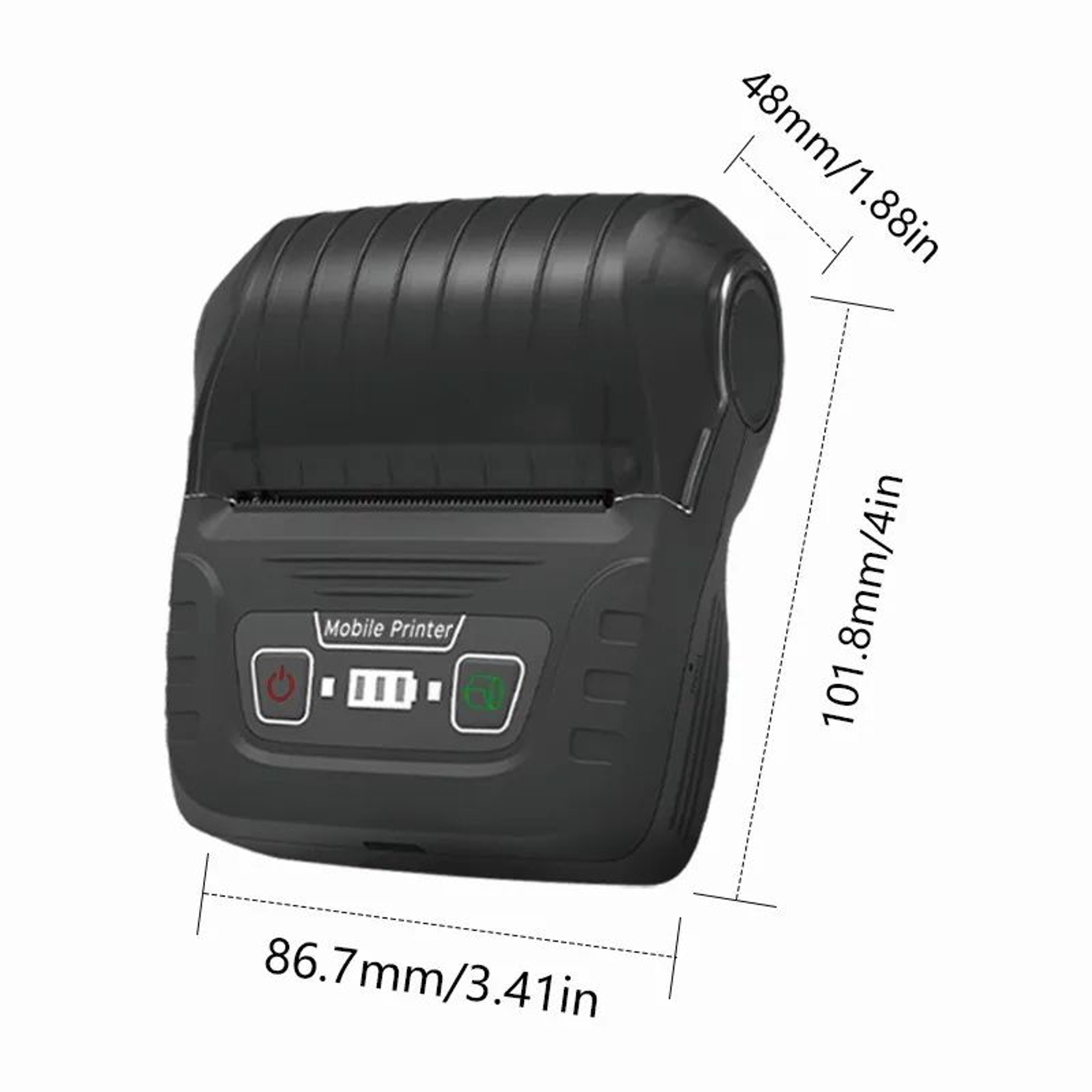 SK58 Wireless Bluetooth Thermal Label Printer For Custom Stickers And Barcode Printing 1