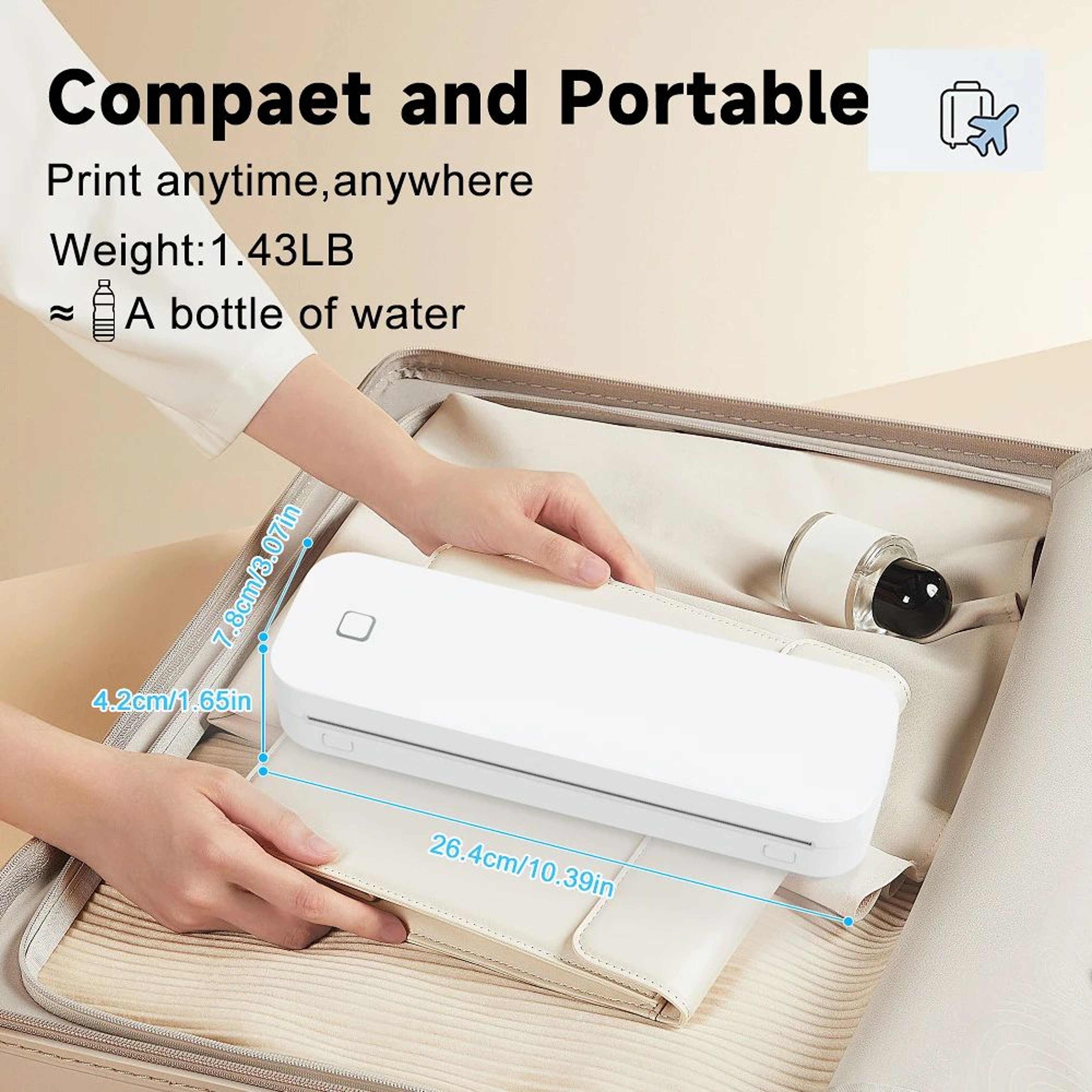 D210 Mini Bluetooth Thermal Label Printer For Custom Stickers And Tattoo Designs 2