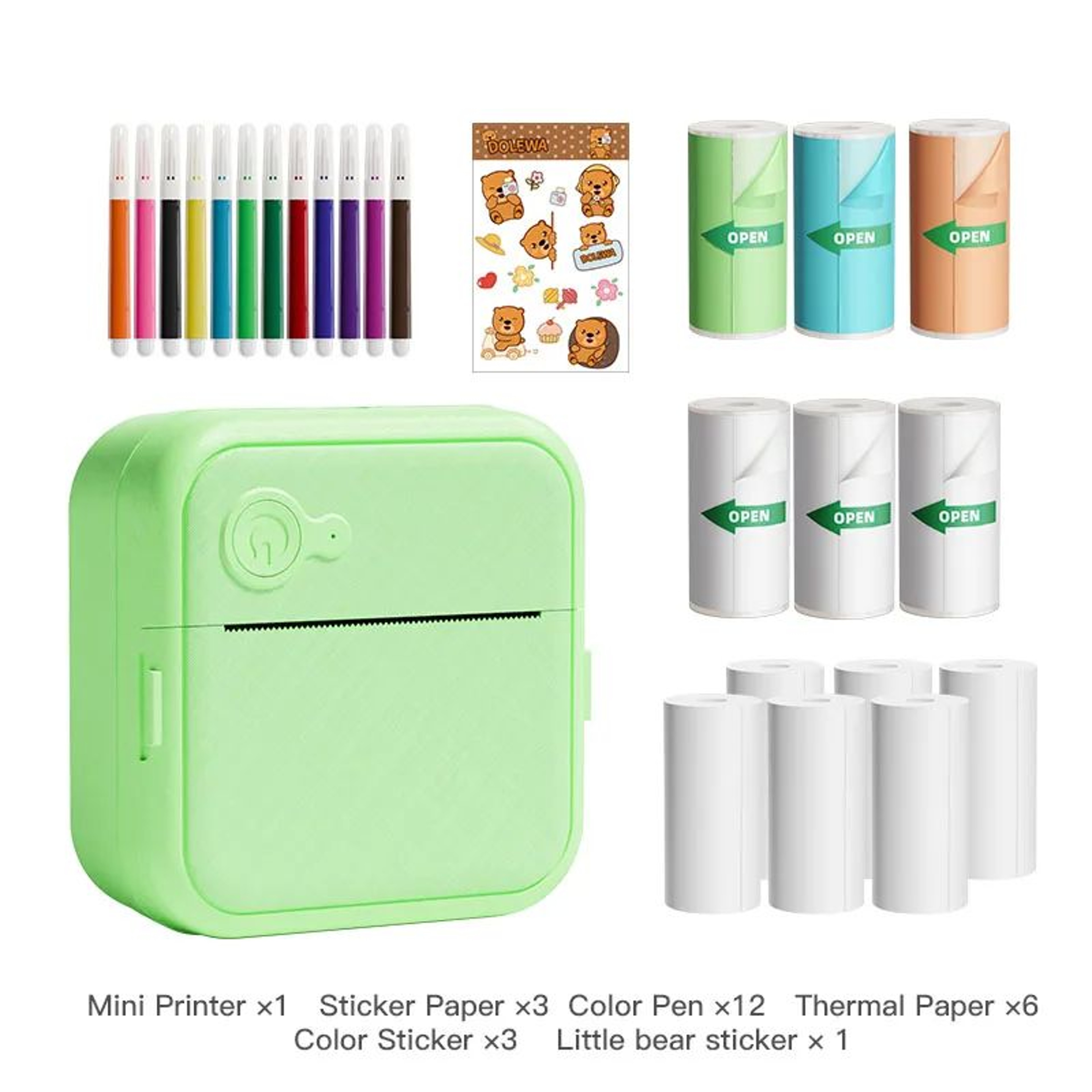 D8 Mini Portable Bluetooth Thermal Printer For Stickers Notes And Labels 4