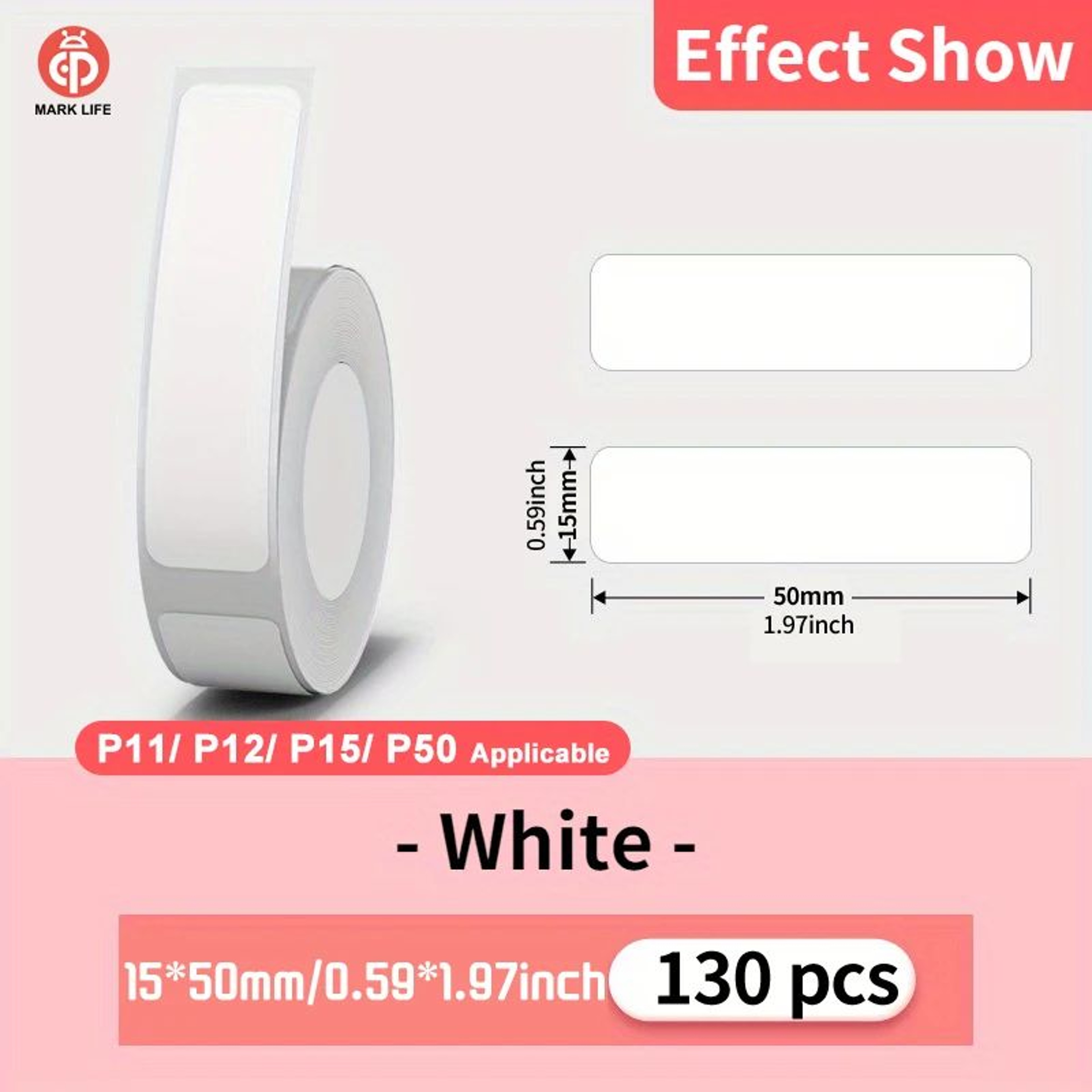 P15 Mini Bluetooth Thermal Label Printer For DIY Stickers And Home Organization 8