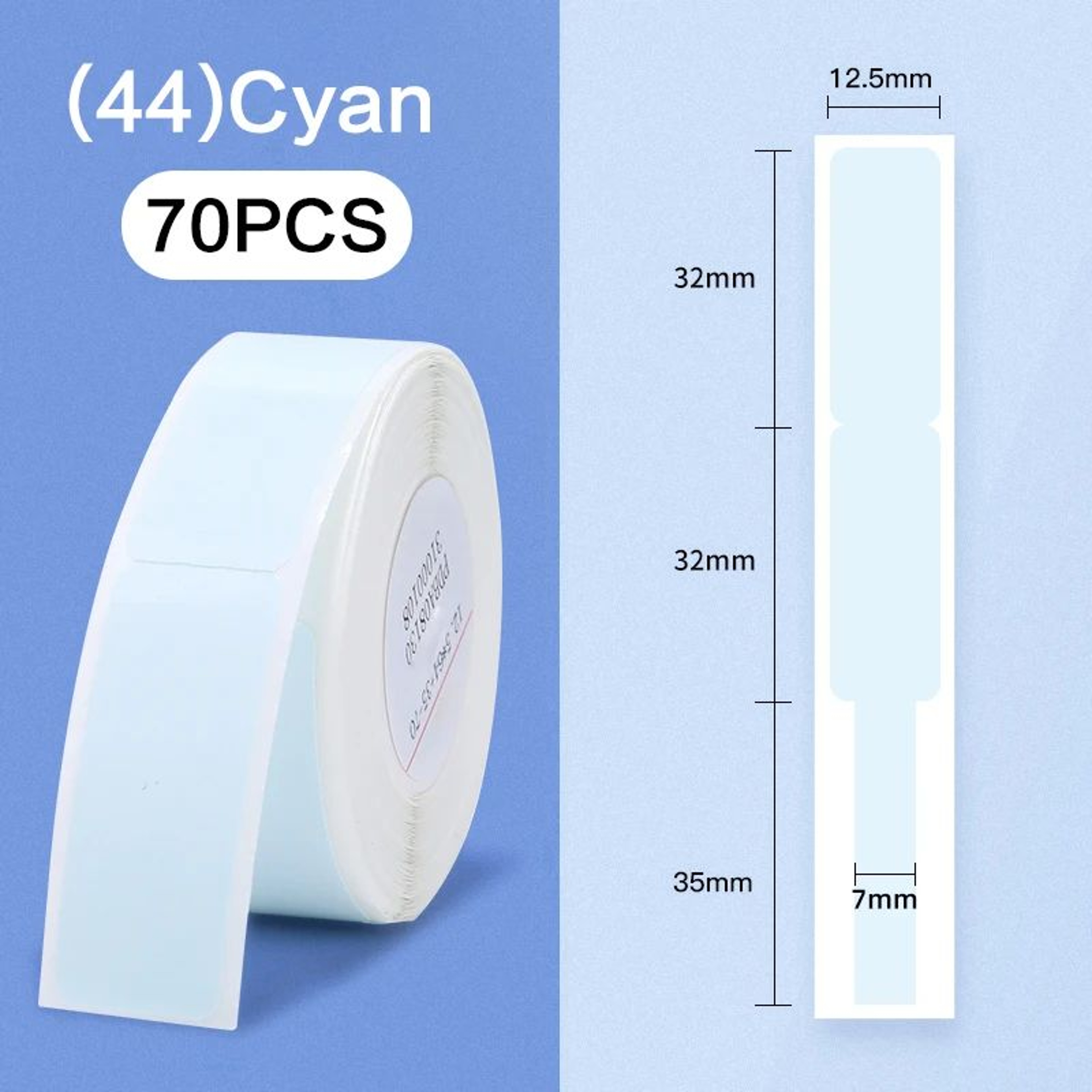 Waterproof SelfAdhesive Cable Label Stickers For D101 D11 D110 H1 Thermal Printers 11