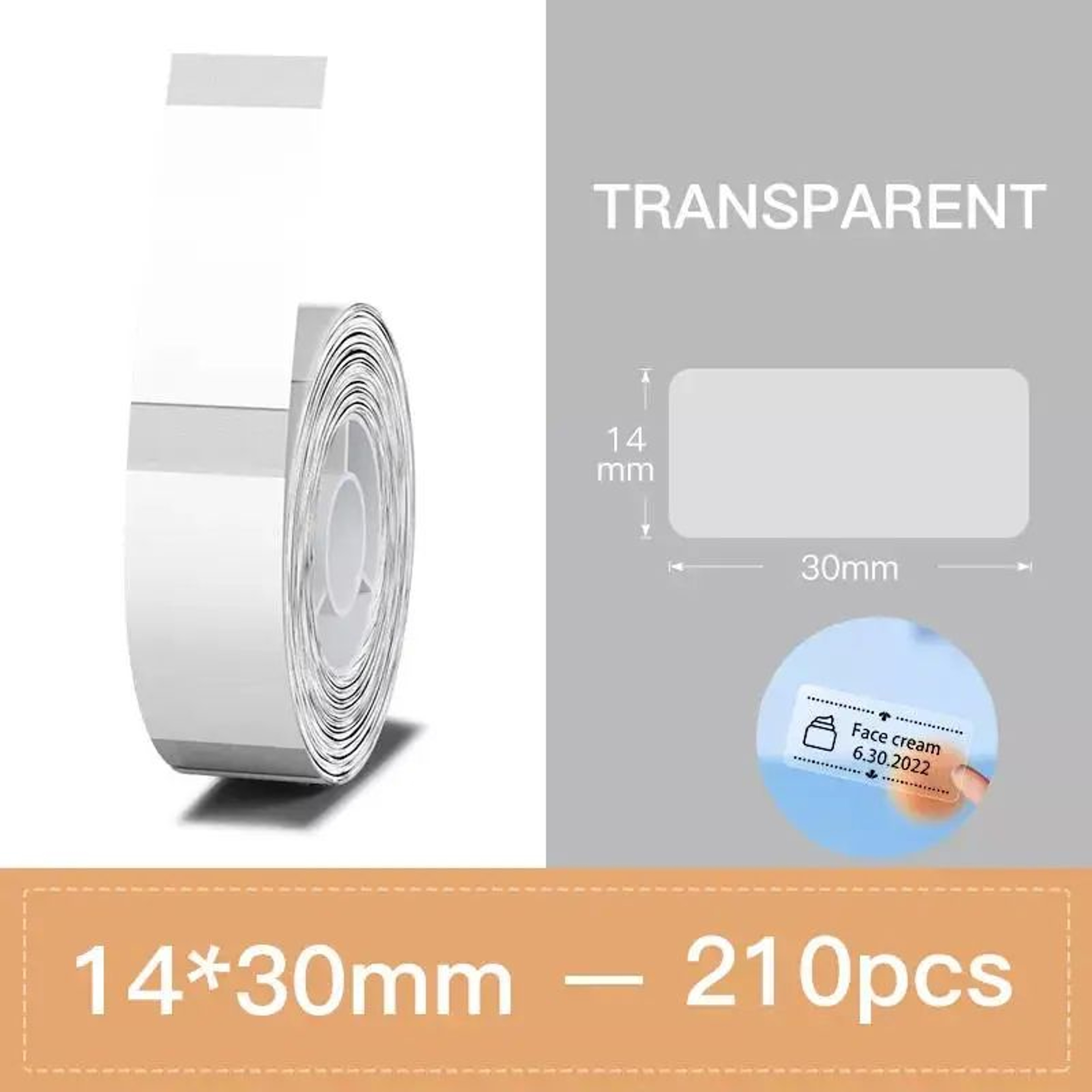 Waterproof SelfAdhesive Thermal Label Stickers For D11 D101 D110 Mini Printers  1 Roll 11