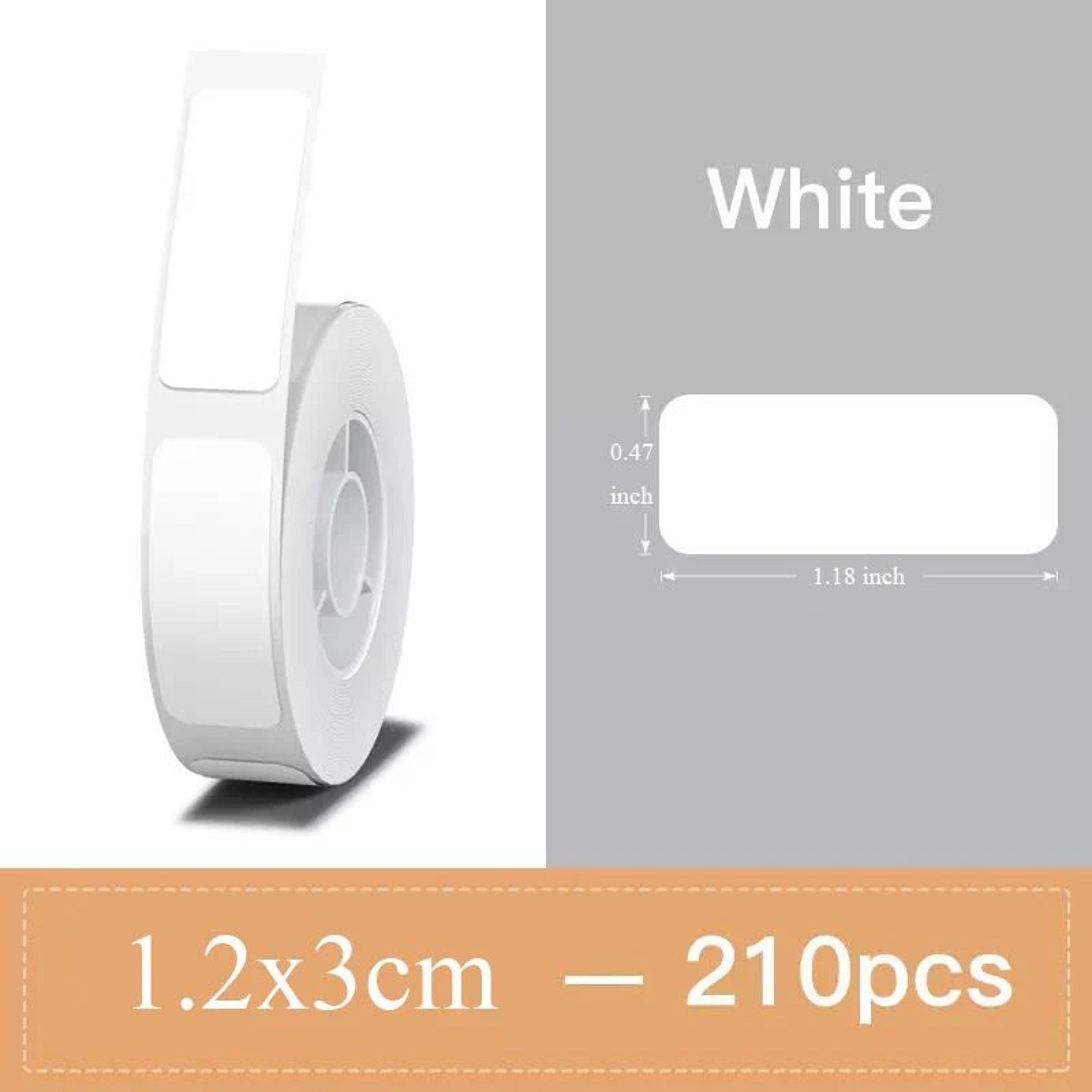 Waterproof SelfAdhesive Thermal Label Stickers For D11 D101 D110 Mini Printers  1 Roll 5