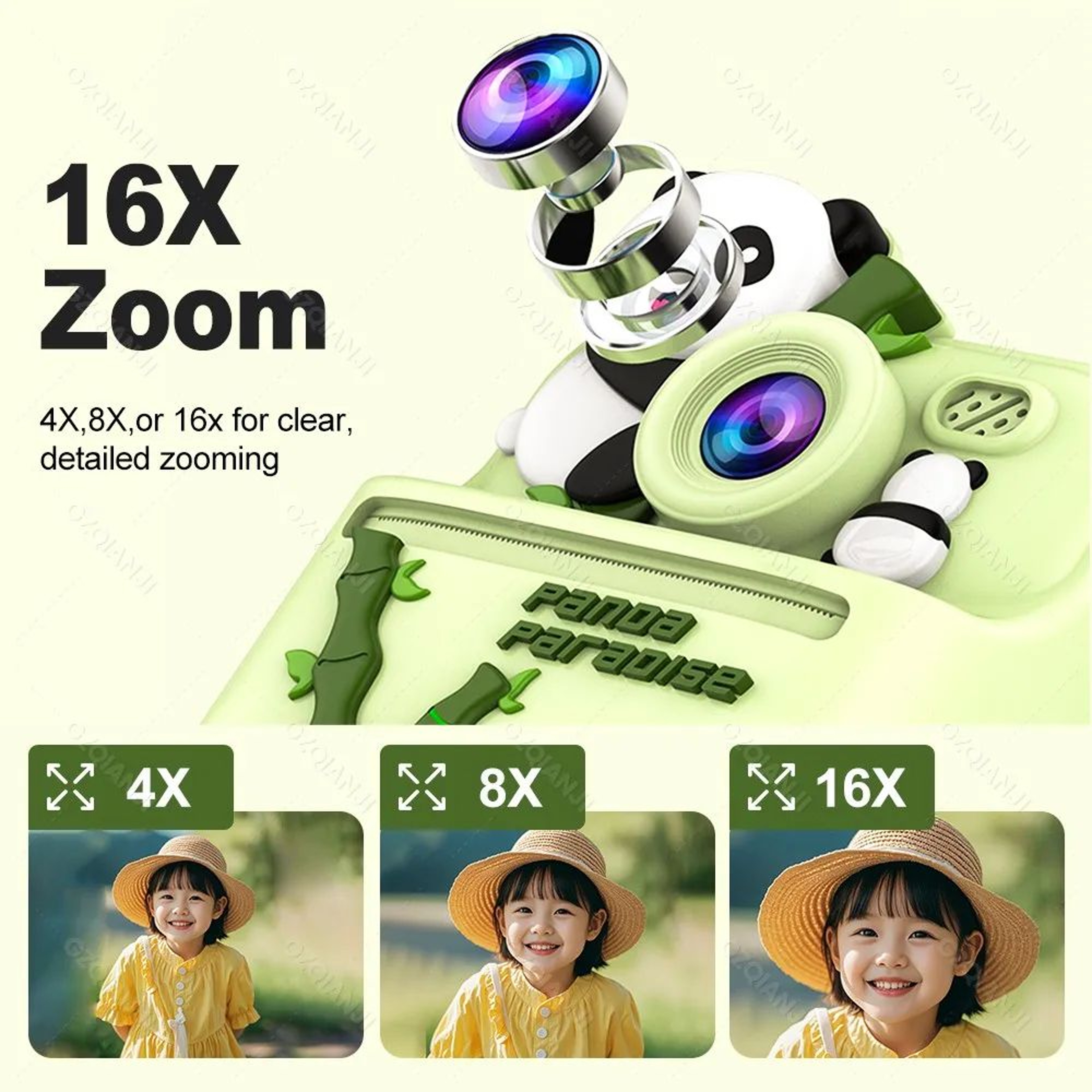 Kids 1080P HD Instant Print Digital Camera With 58mm Thermal Printer And 32GB Memory Card 2
